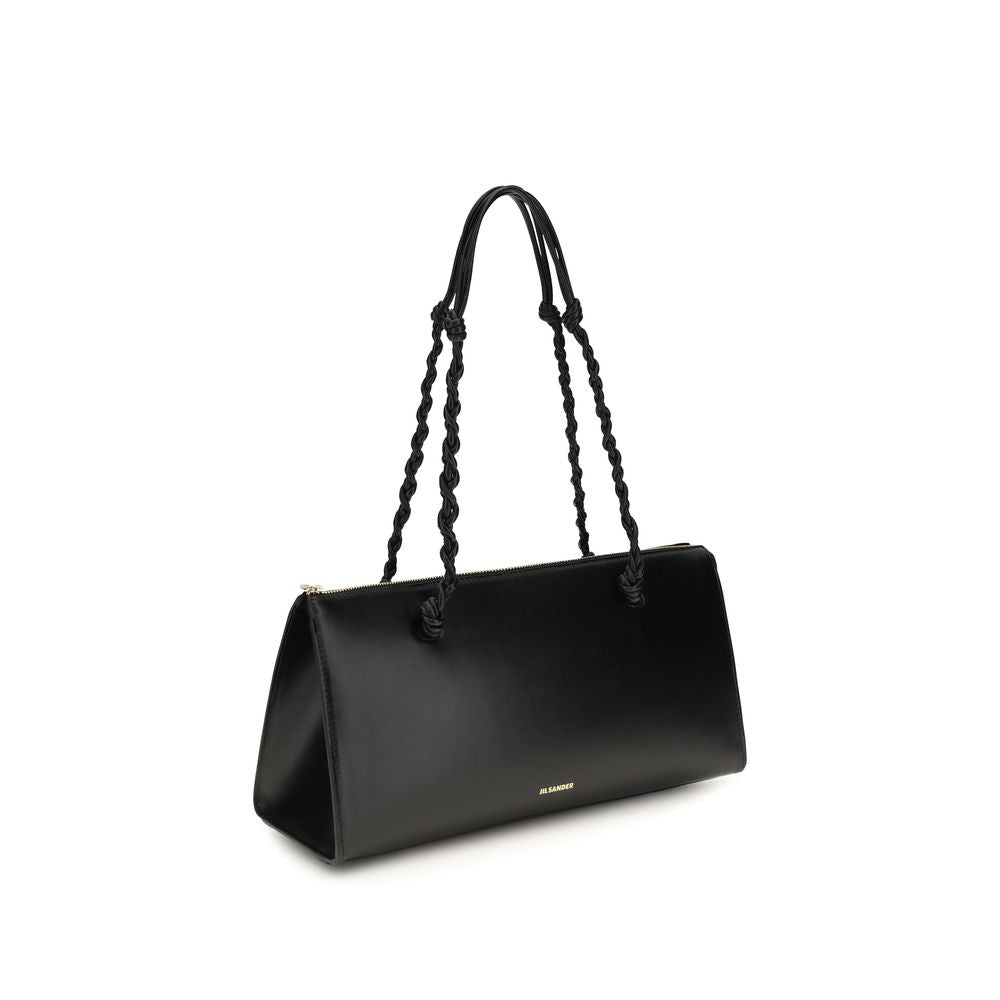 Jil Sander Tangle Tent Shoulder Bag - Black