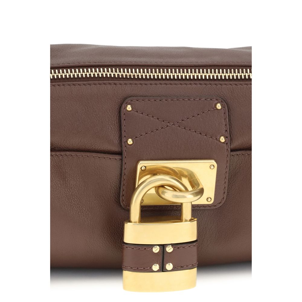 Chloé Paddington Crossbody Bag - Brown