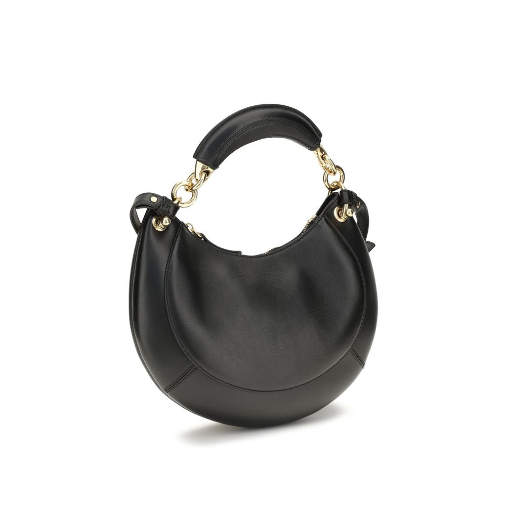 Chloé Banana Small Hobo Bag - Black Soft Leather