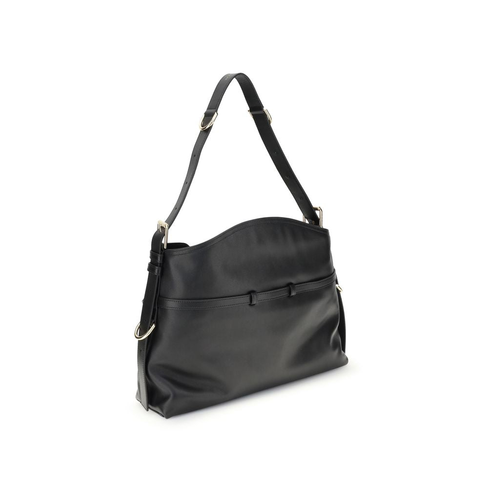 Givenchy Medium Voyou Bag - Shiny Black Leather