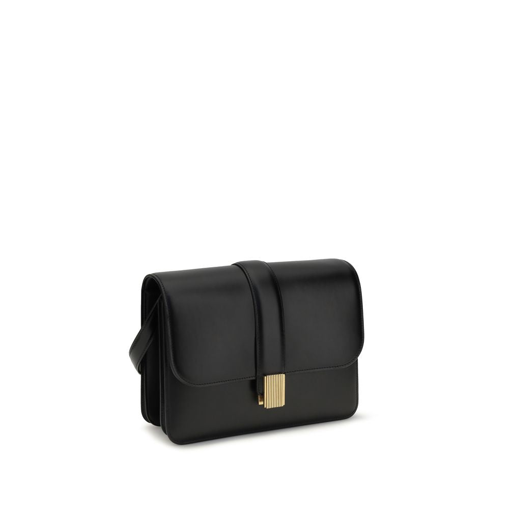 Khaite Blake Crossbody Bag - Black Leather