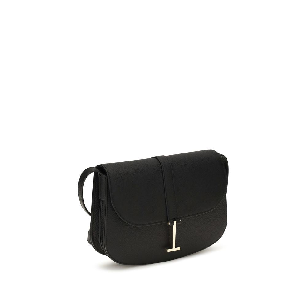 Tom Ford Kara Small Crossbody Bag - Black Grain Leather