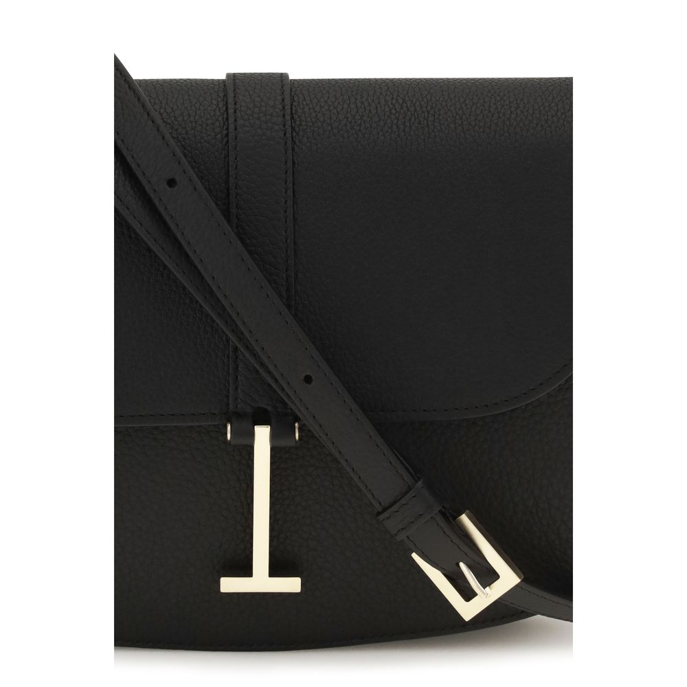 Tom Ford Kara Small Crossbody Bag - Black Grain Leather