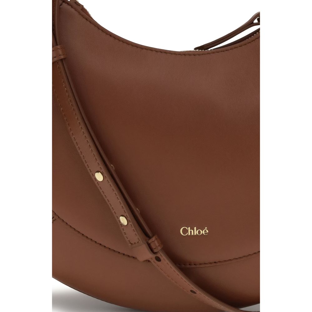 Chloé Banana Small Hobo Bag - Blushy Brown Soft Leather