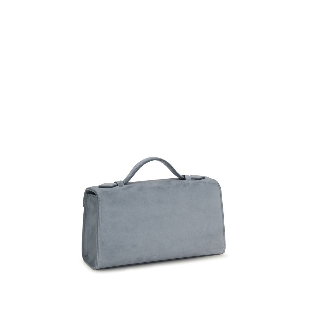 Savette Symmetry Pochette - Denim Suede