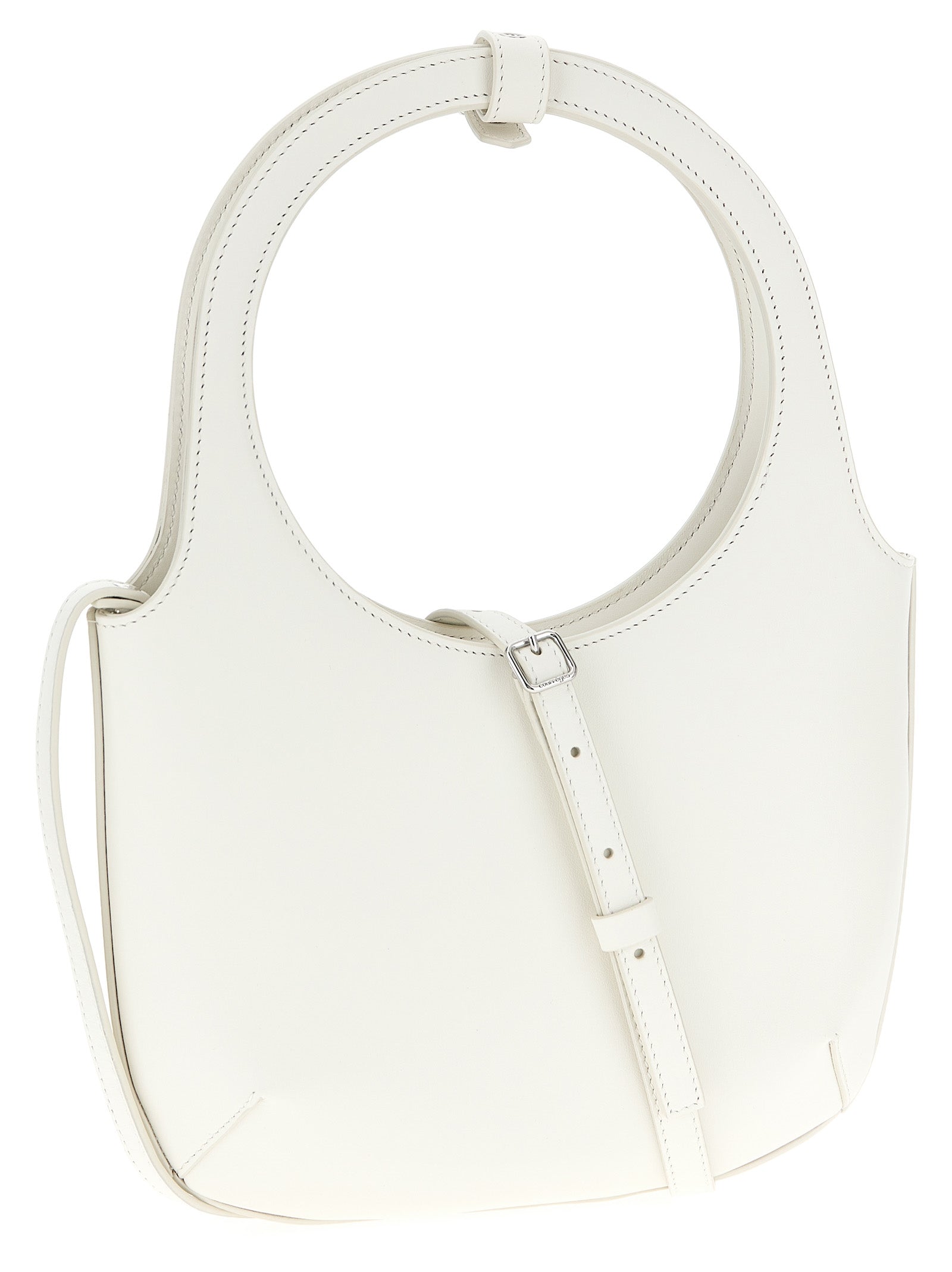 Courrèges Holy Leather Bag - Off White