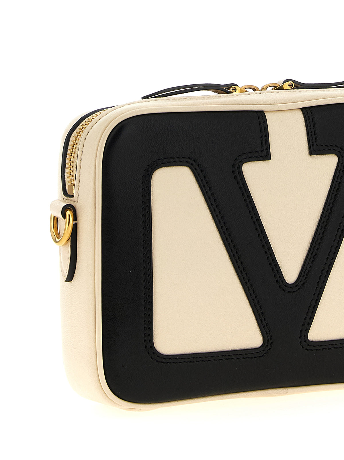 Valentino Garavani Viva Superstar Crossbody Bag - Butter/Black