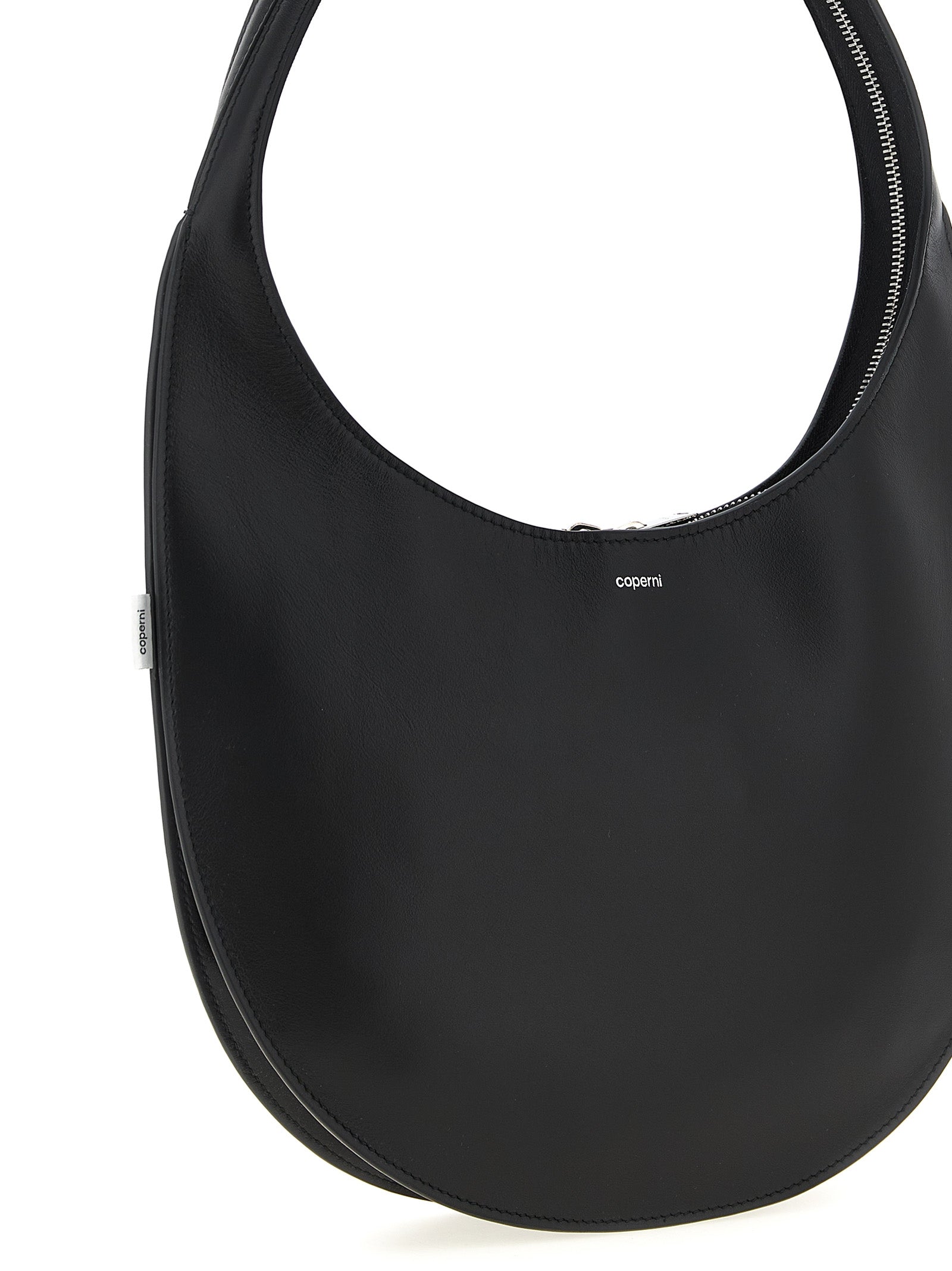 Coperni Medium Soft Swipe Bag - Black Leather