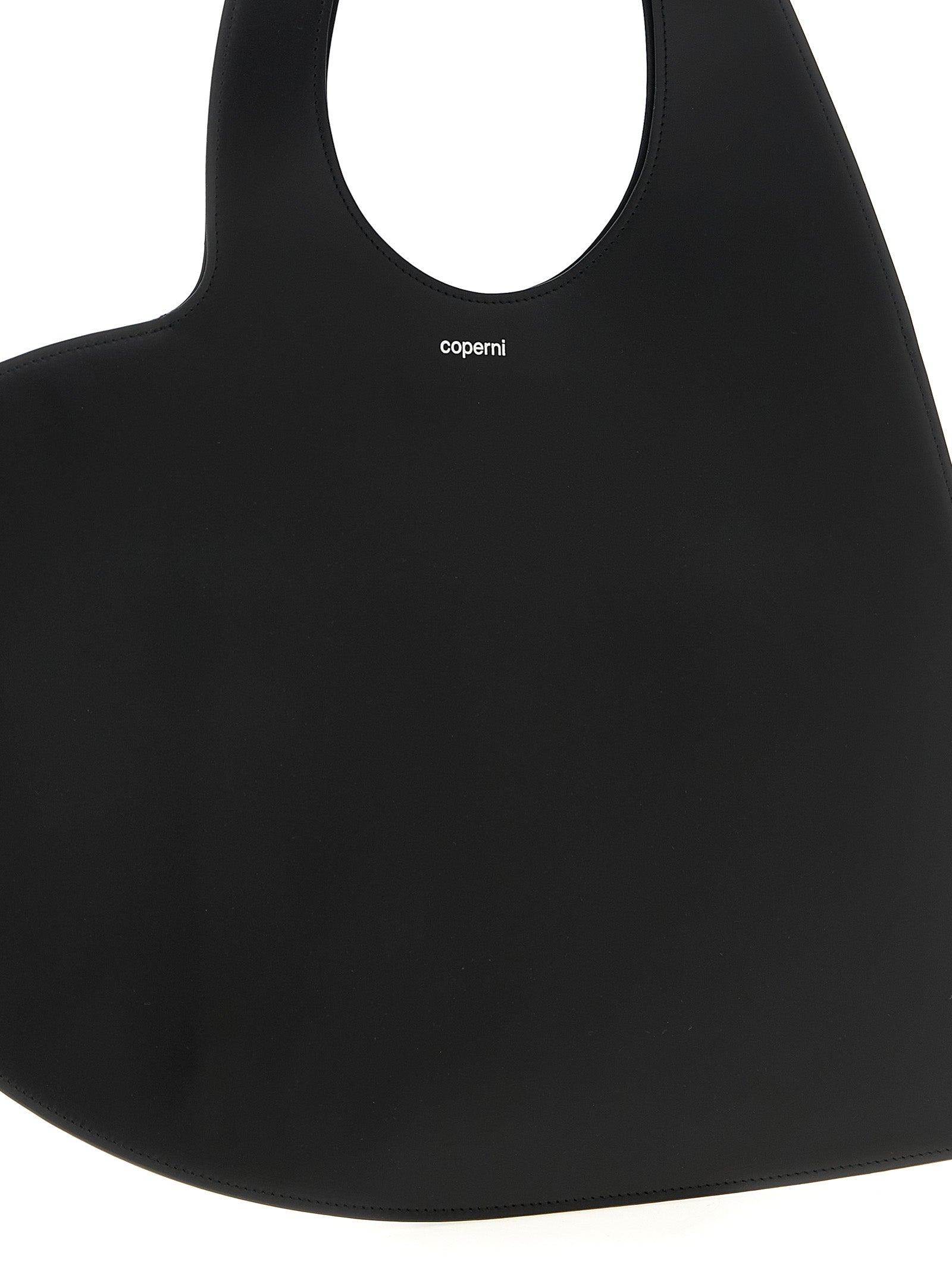 Coperni Heart Tote - Black Leather