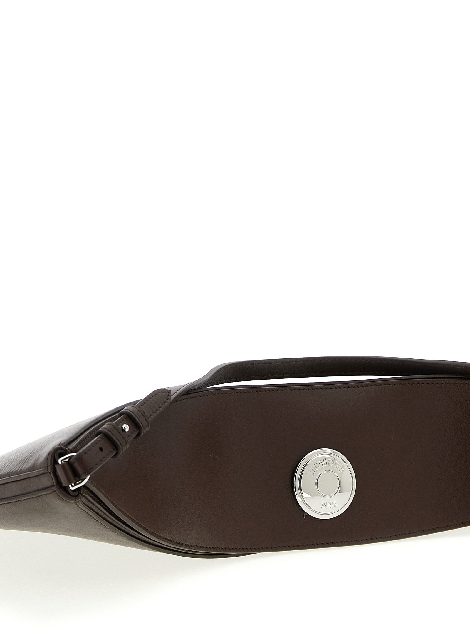 Jacquemus Ovalo Hobo Bag - Dark Brown