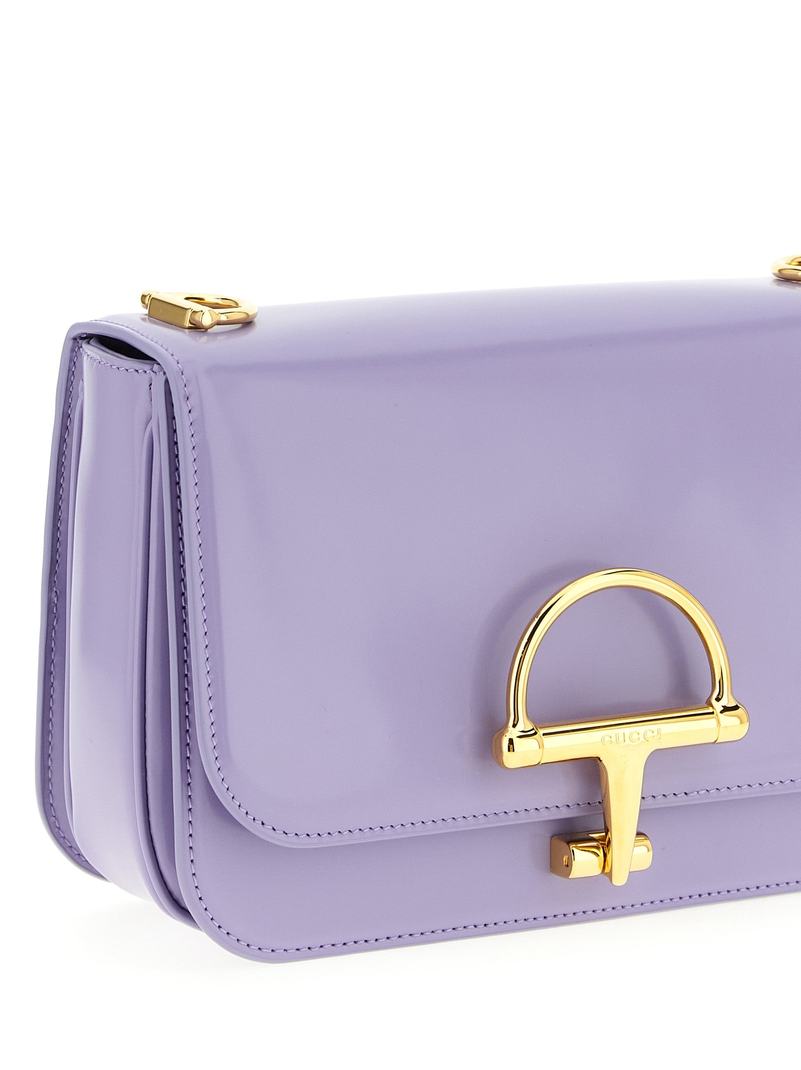 Gucci Siena Crossbody Bag - Lilac Leather