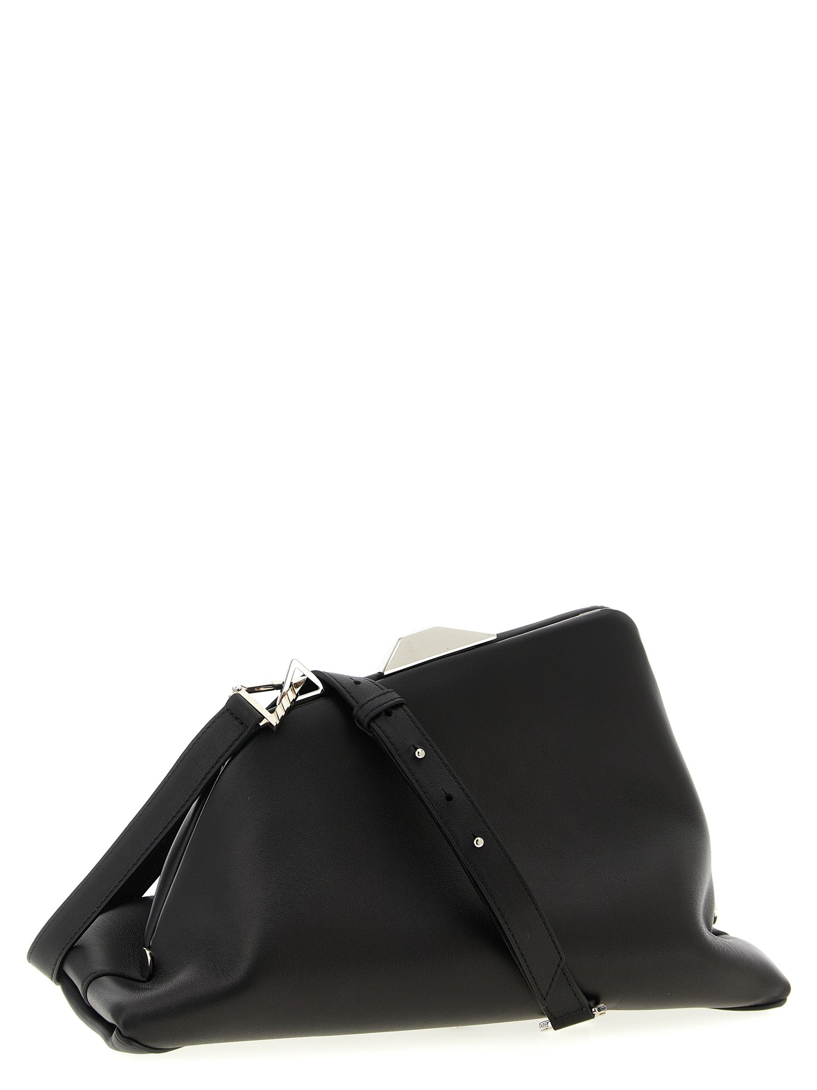 The Attico Day Off Clutch Bag - Black