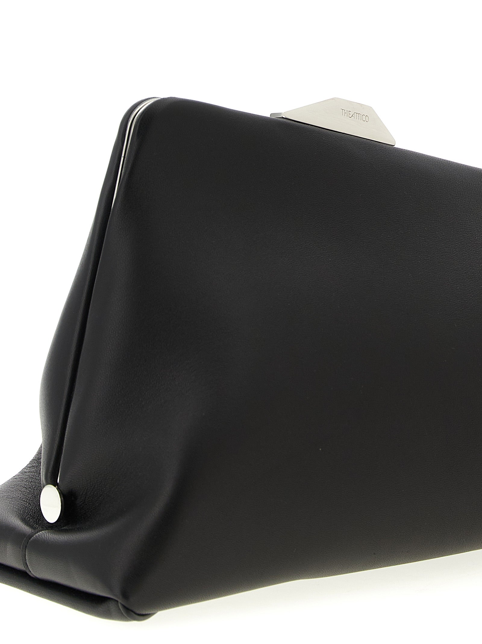 The Attico Day Off Clutch Bag - Black