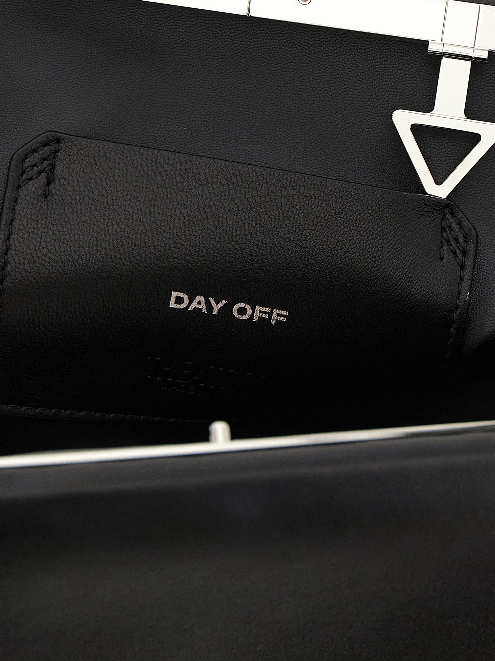 The Attico Day Off Clutch Bag - Black