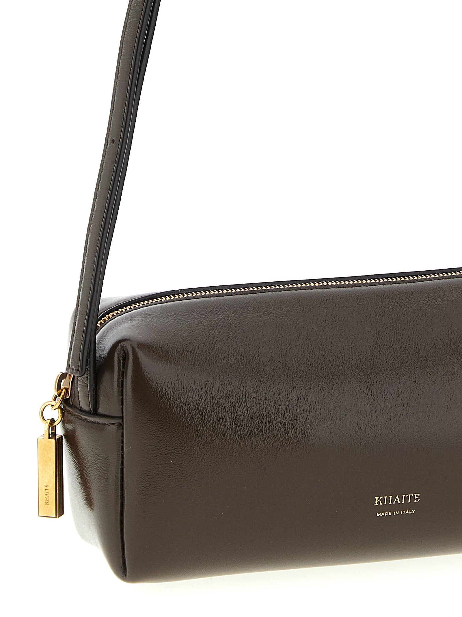 Khaite Kye Mini Crossbody Bag - Dark Brown