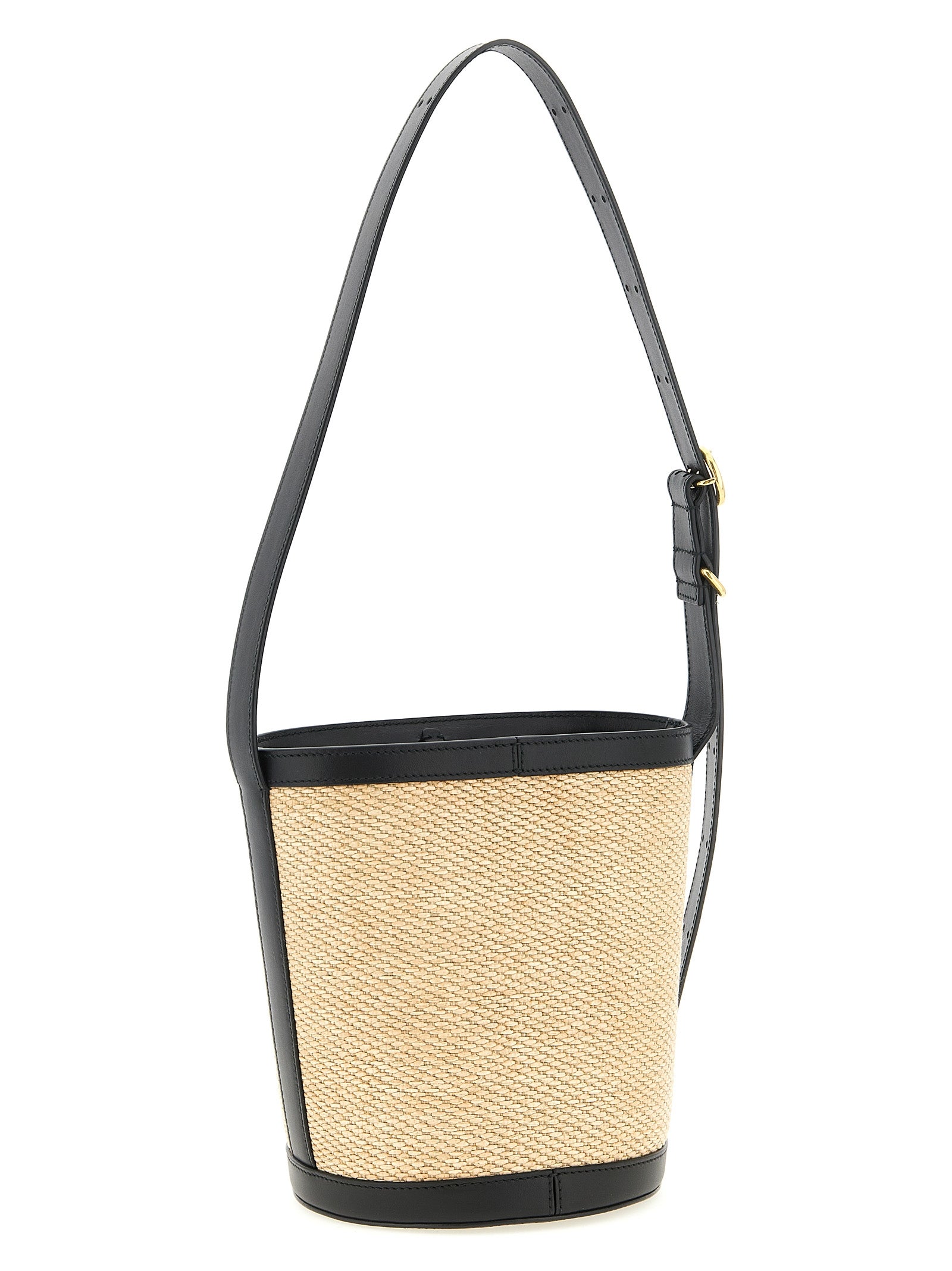 Jil Sander Cannolo Bucket Bag - Natural
