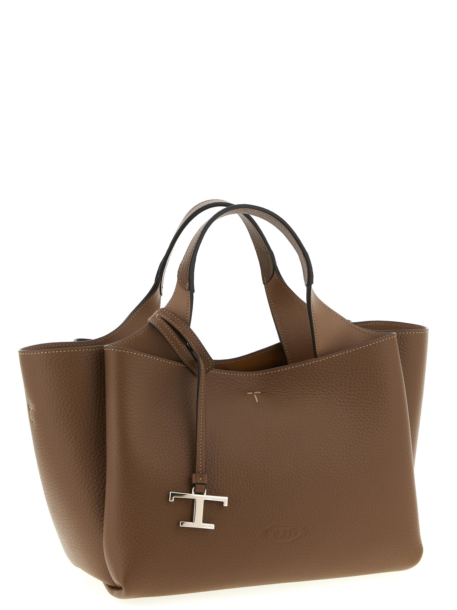 Tod's Mini Handbag - Brown Natural Leather