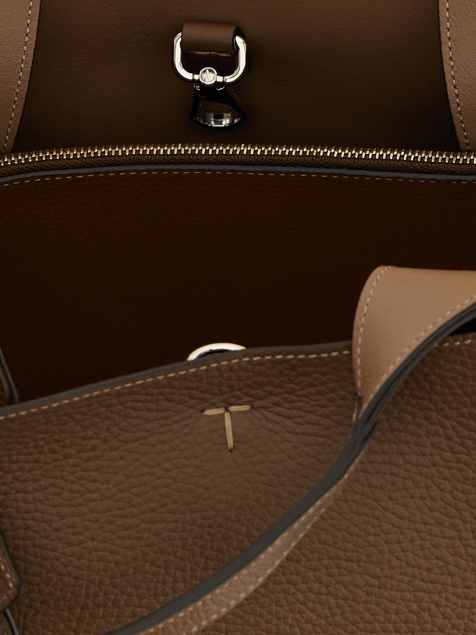 Tod's Mini Handbag - Brown Natural Leather