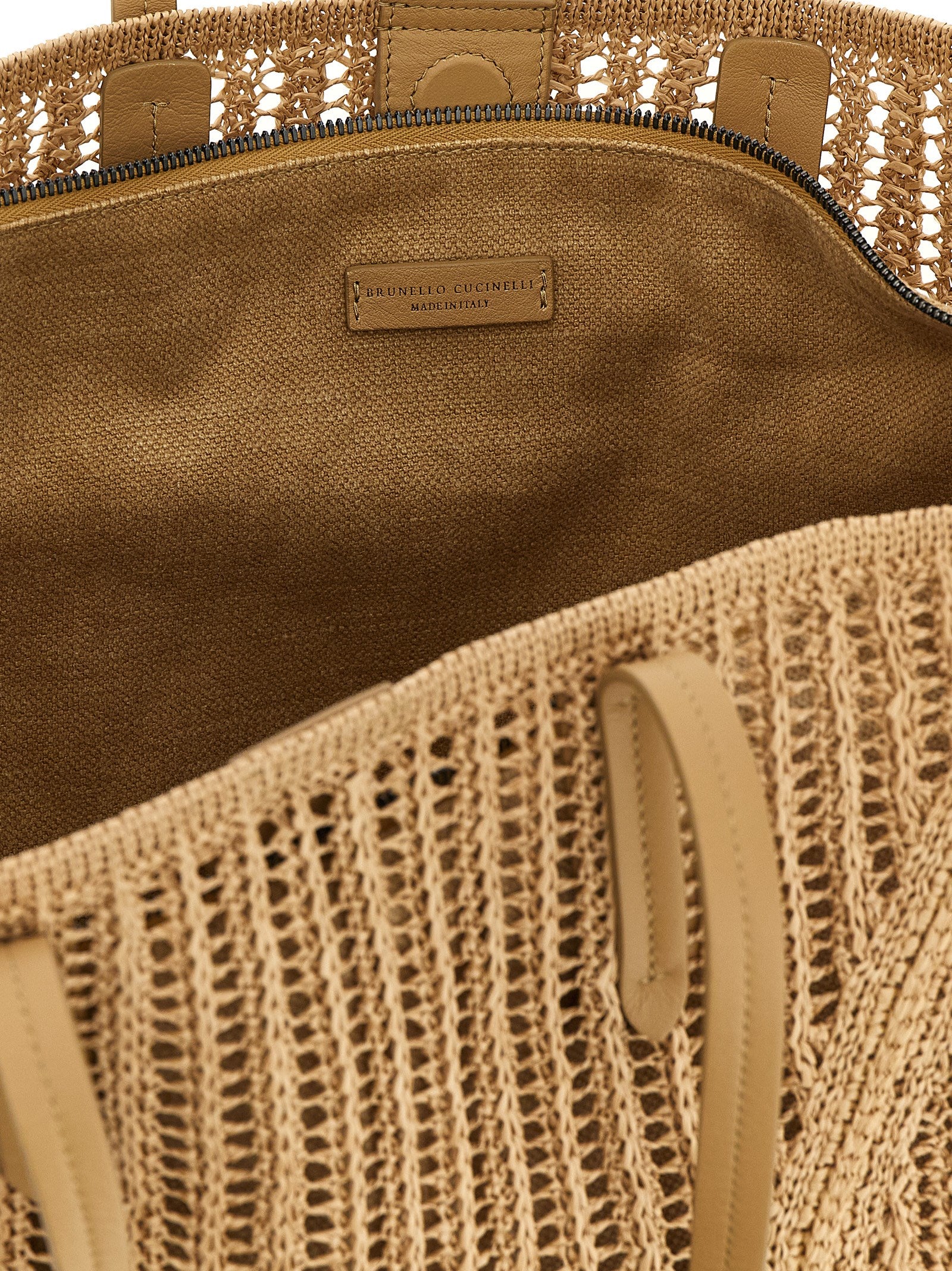 Brunello Cucinelli BC Duo Tote Bag - Rope Techno Raffia