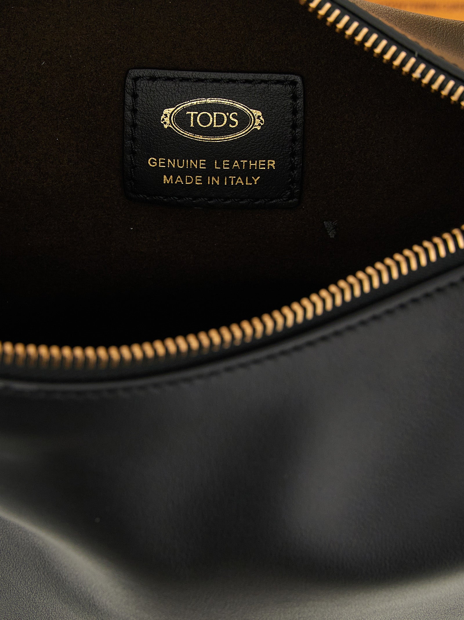 Tod's Metal Dots Mini Bag - Black Leather