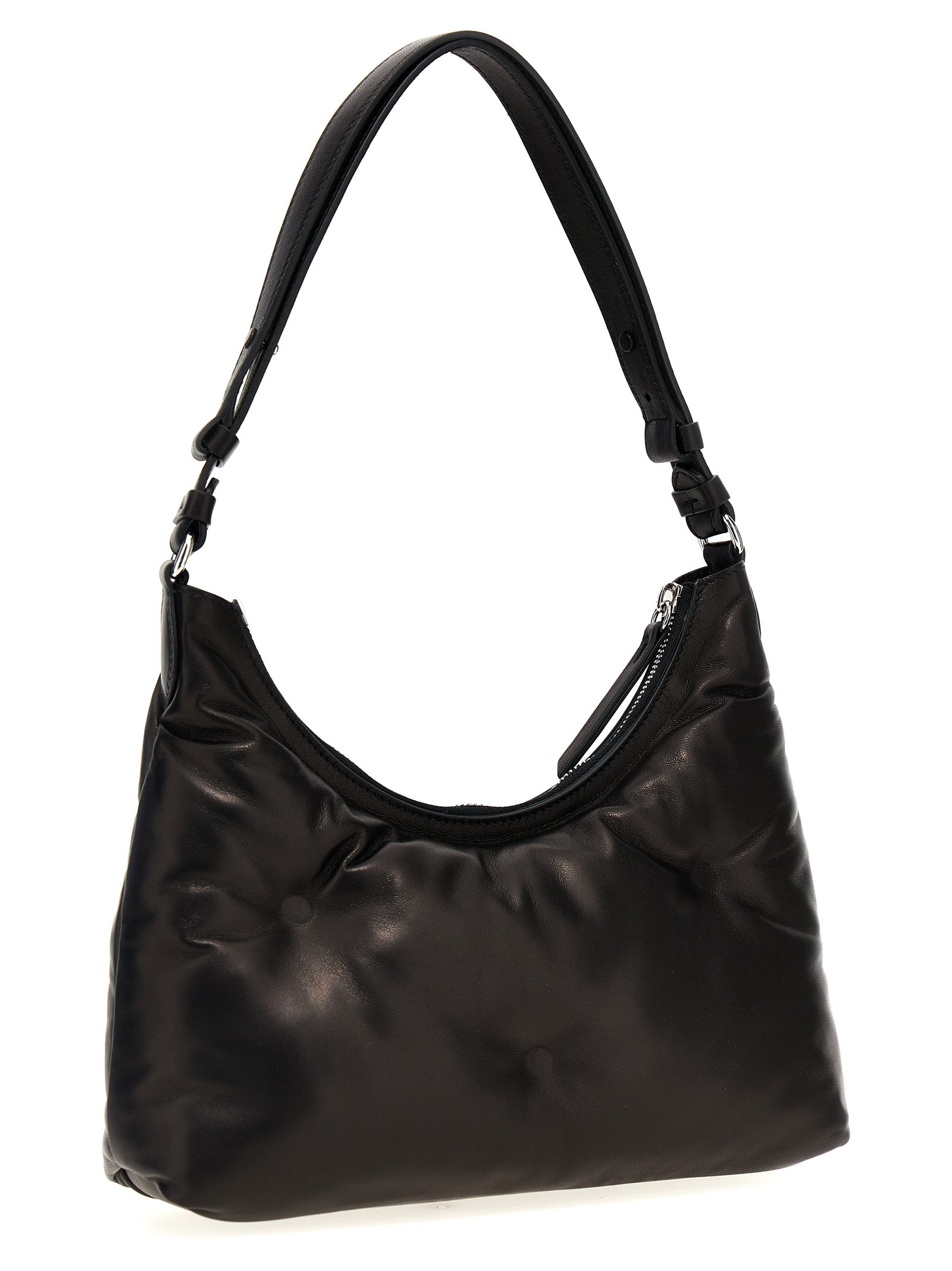 Maison Margiela Glam Slam Hobo Small - Black