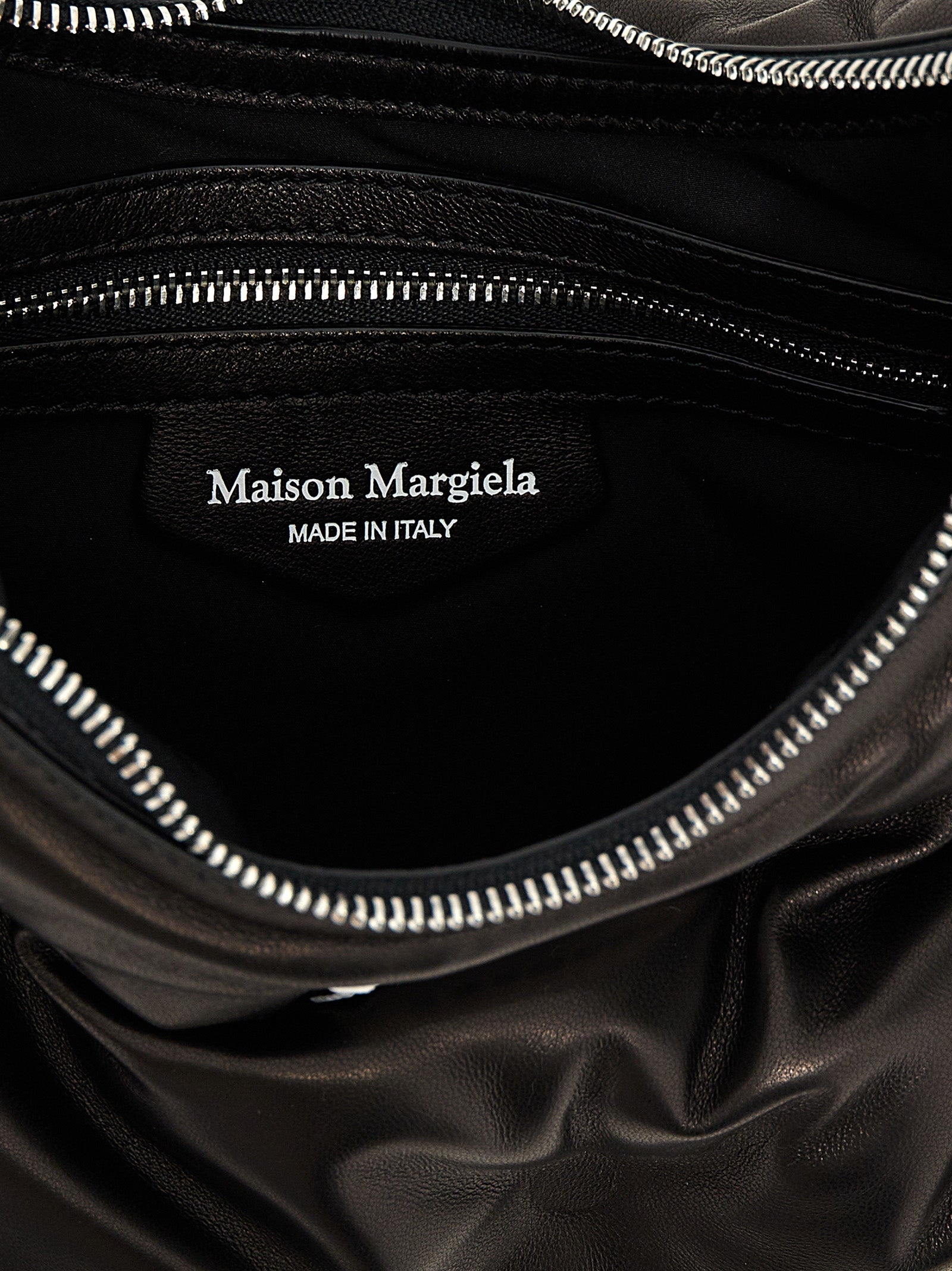 Maison Margiela Glam Slam Hobo Small - Black