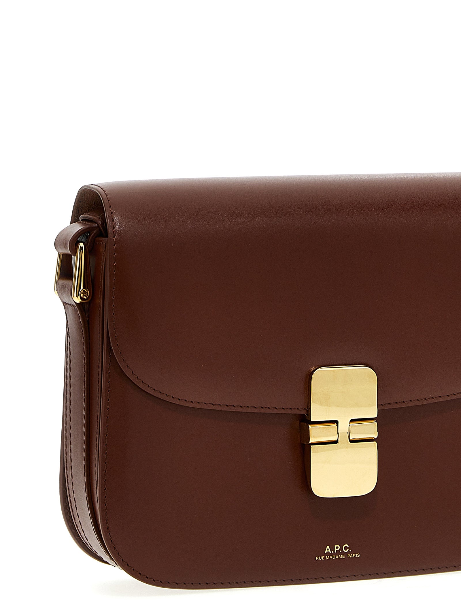A.P.C. Grace Small Bag - Brownie