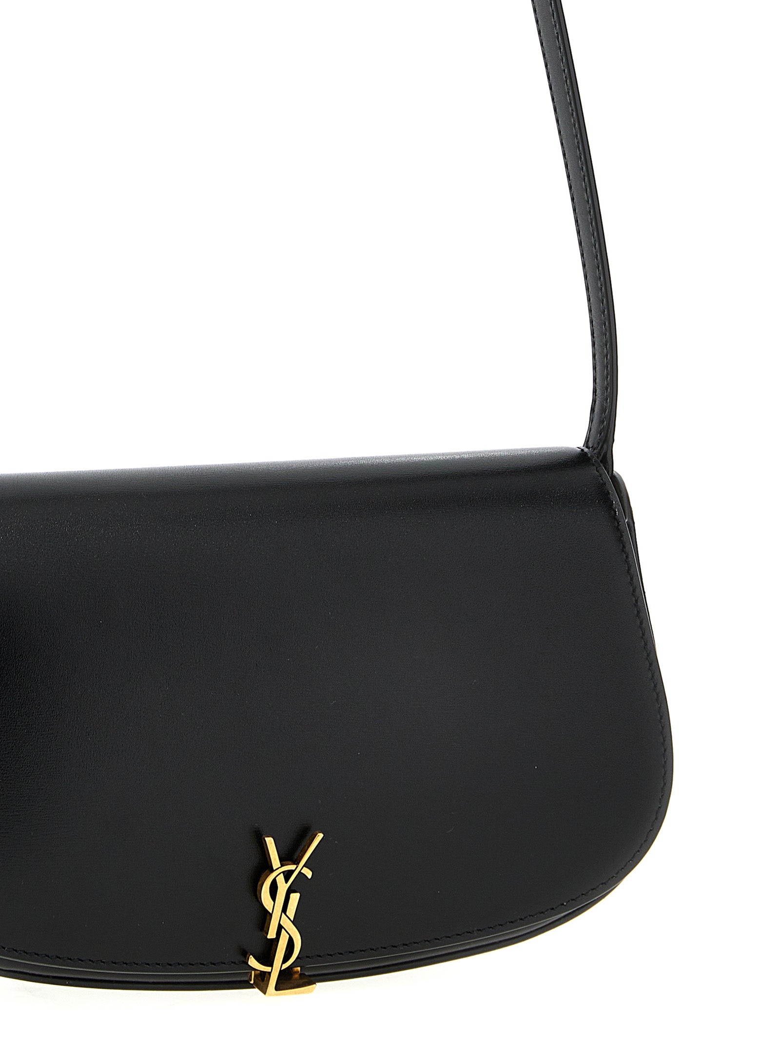 Saint Laurent Voltaire Mini Box Shoulder Bag - Black