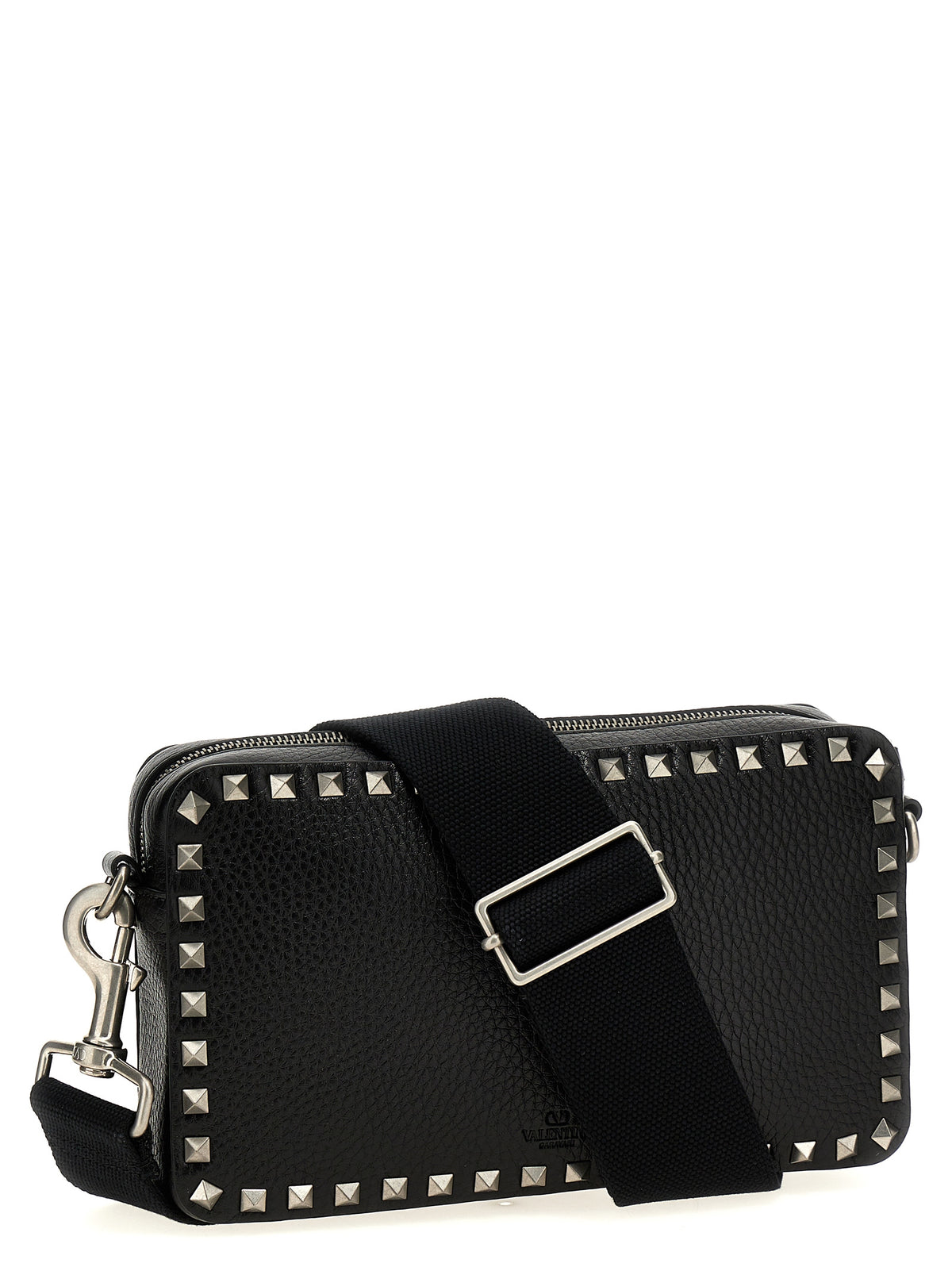 Valentino Garavani Men's Rockstud Crossbody Bag - Black