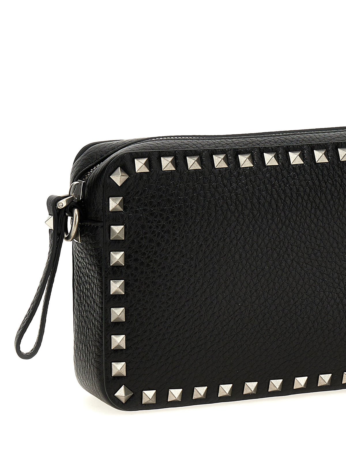 Valentino Garavani Men's Rockstud Crossbody Bag - Black