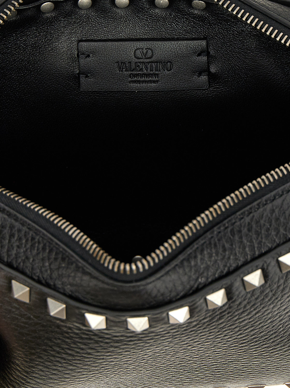 Valentino Garavani Men's Rockstud Crossbody Bag - Black