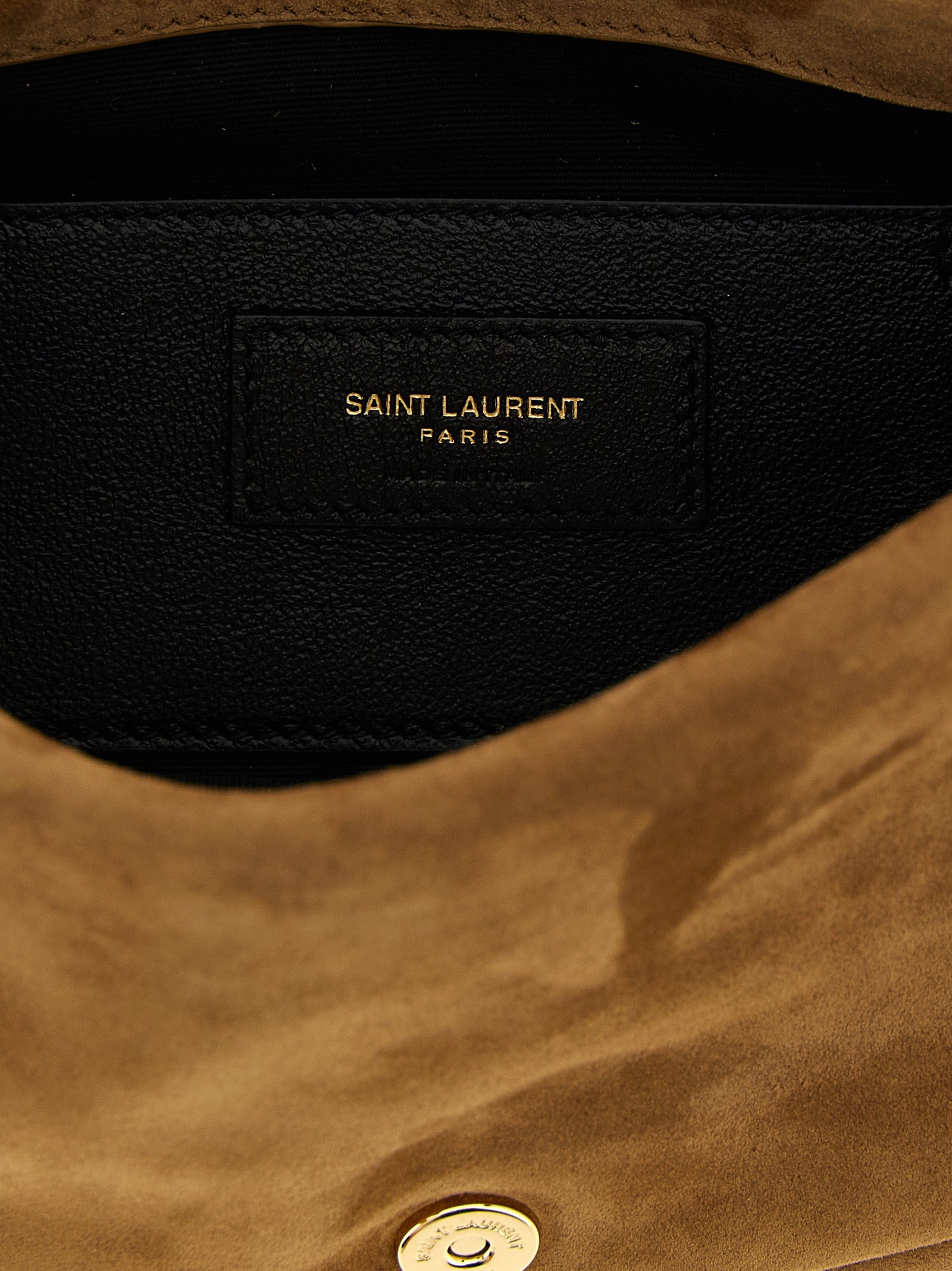 Saint Laurent Jamie 4.3 Mini Quilted Shoulder Bag - Brown Suede