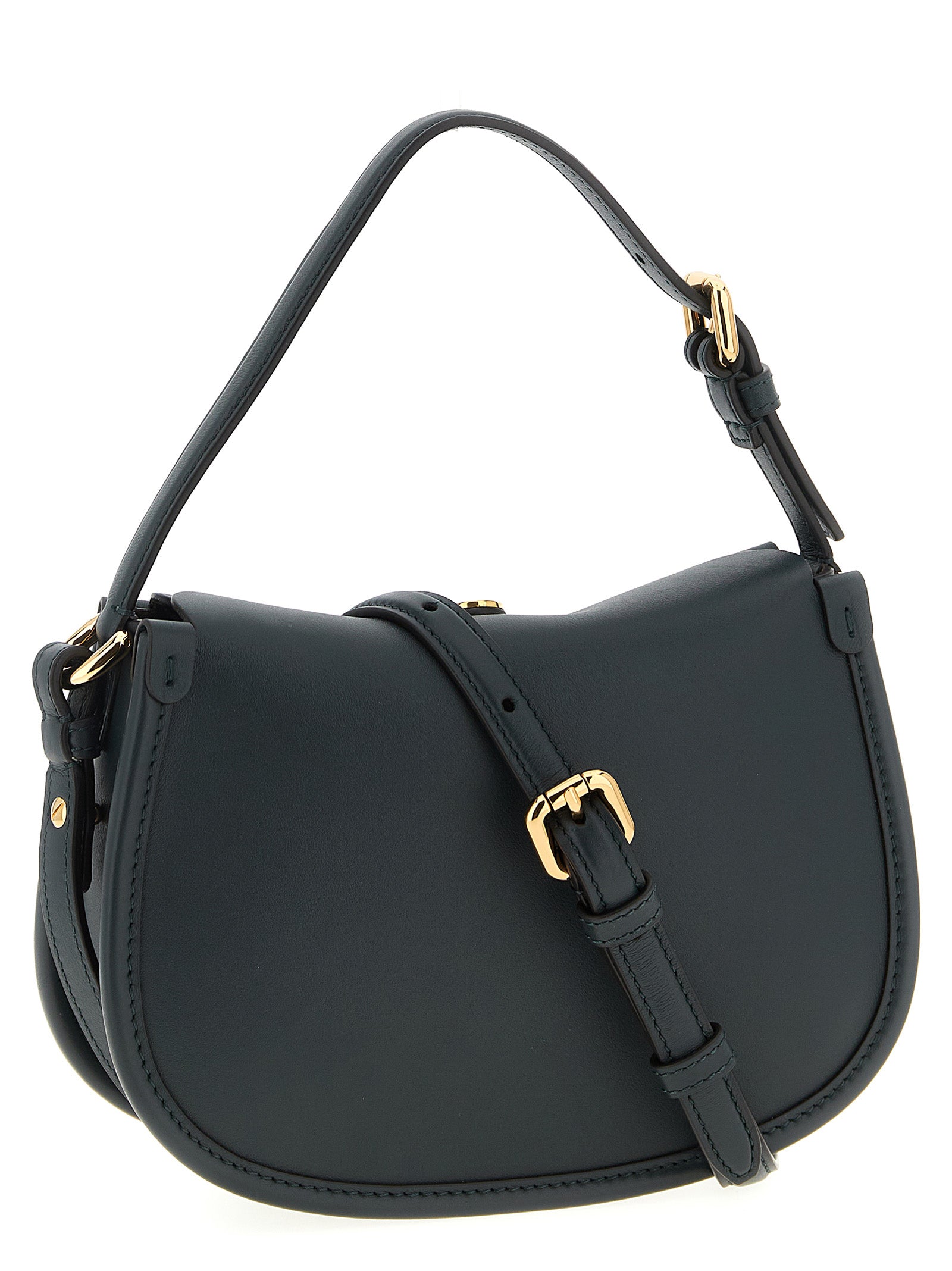 Etro Pony Bag Small - Dark Green Leather