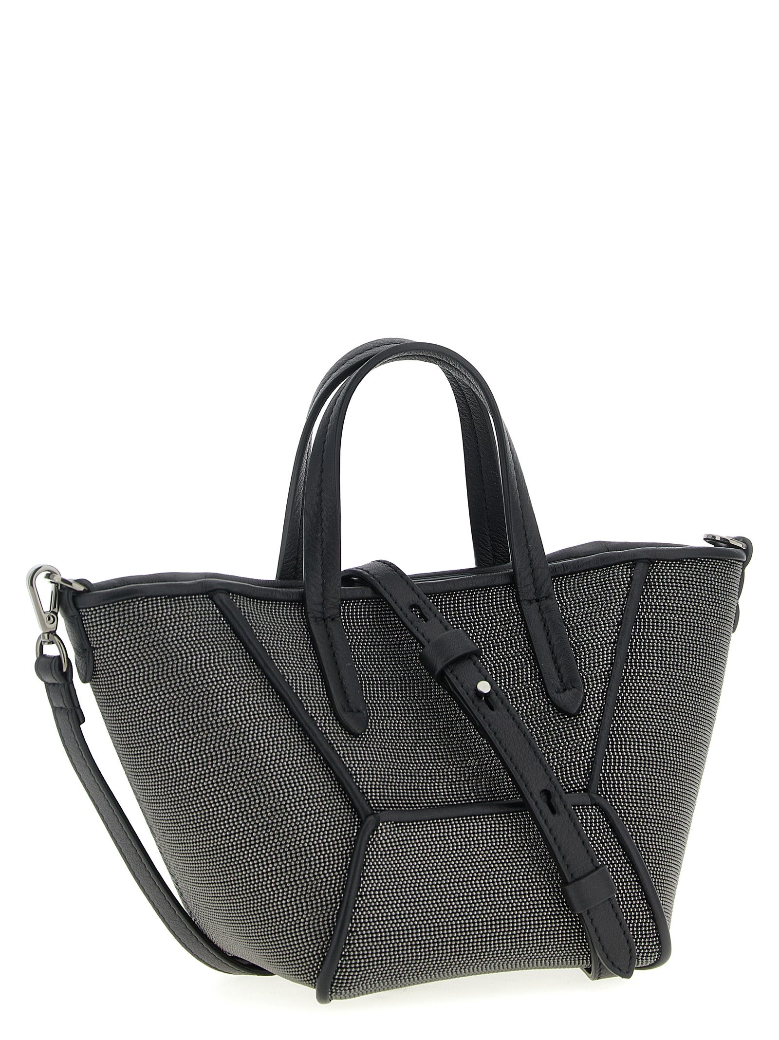 Brunello Cucinelli BC Duo Precious Mini Bag - Black