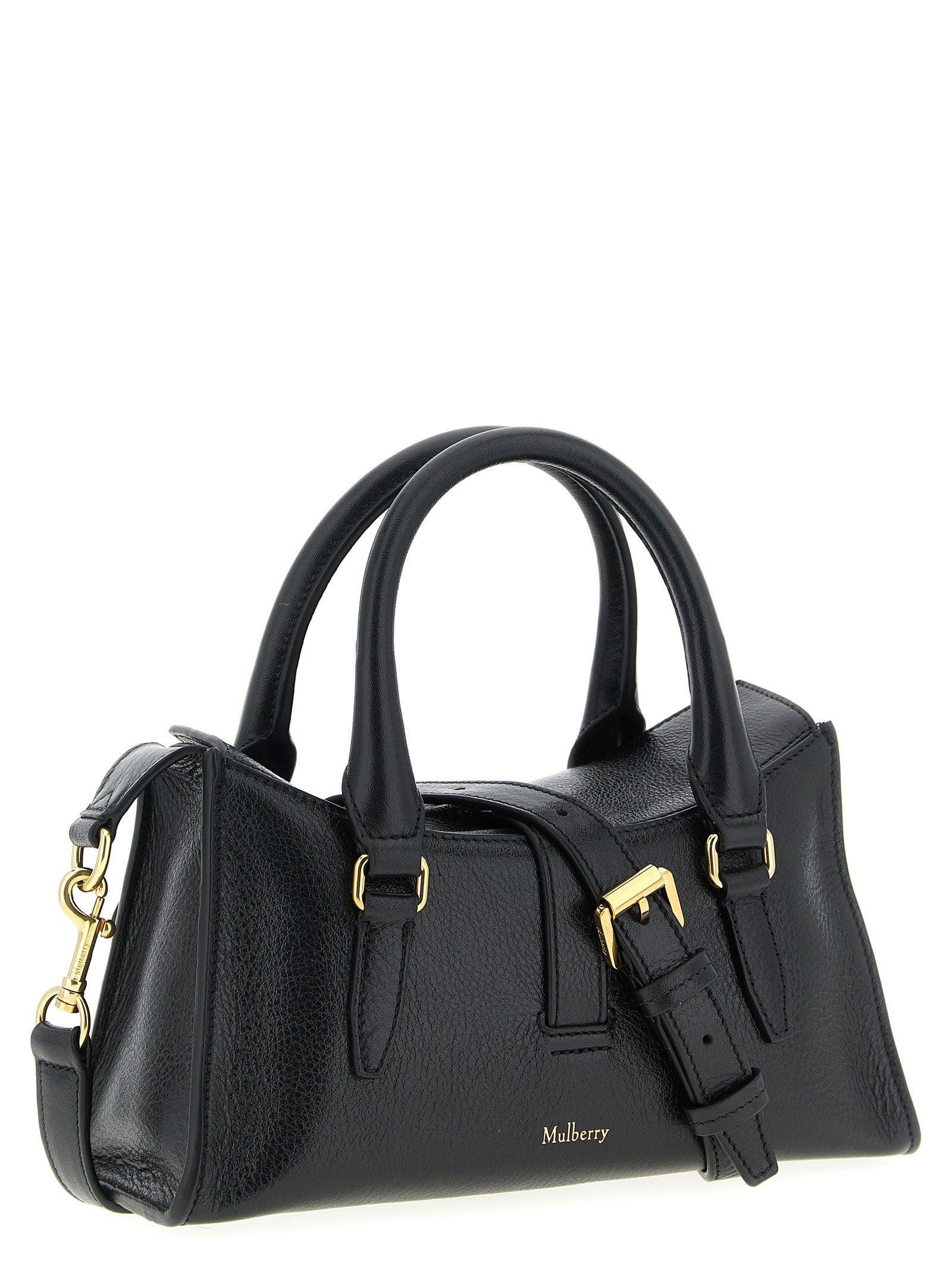 Mulberry Roxanne Mini - Black High Shine Leather