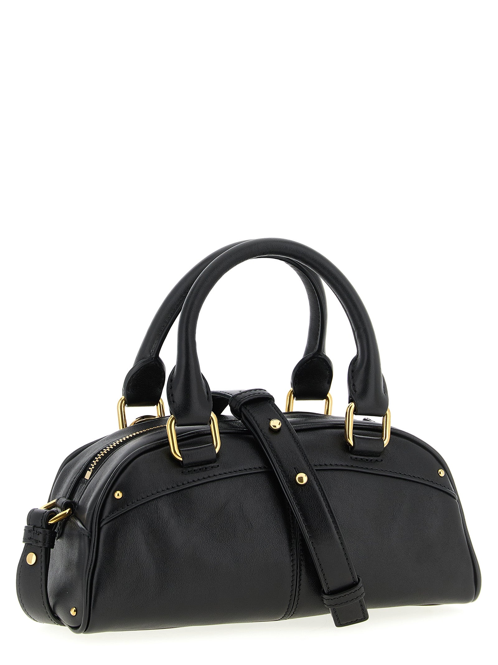 Chloé Bowling Bag Small - Black Smooth Calfskin