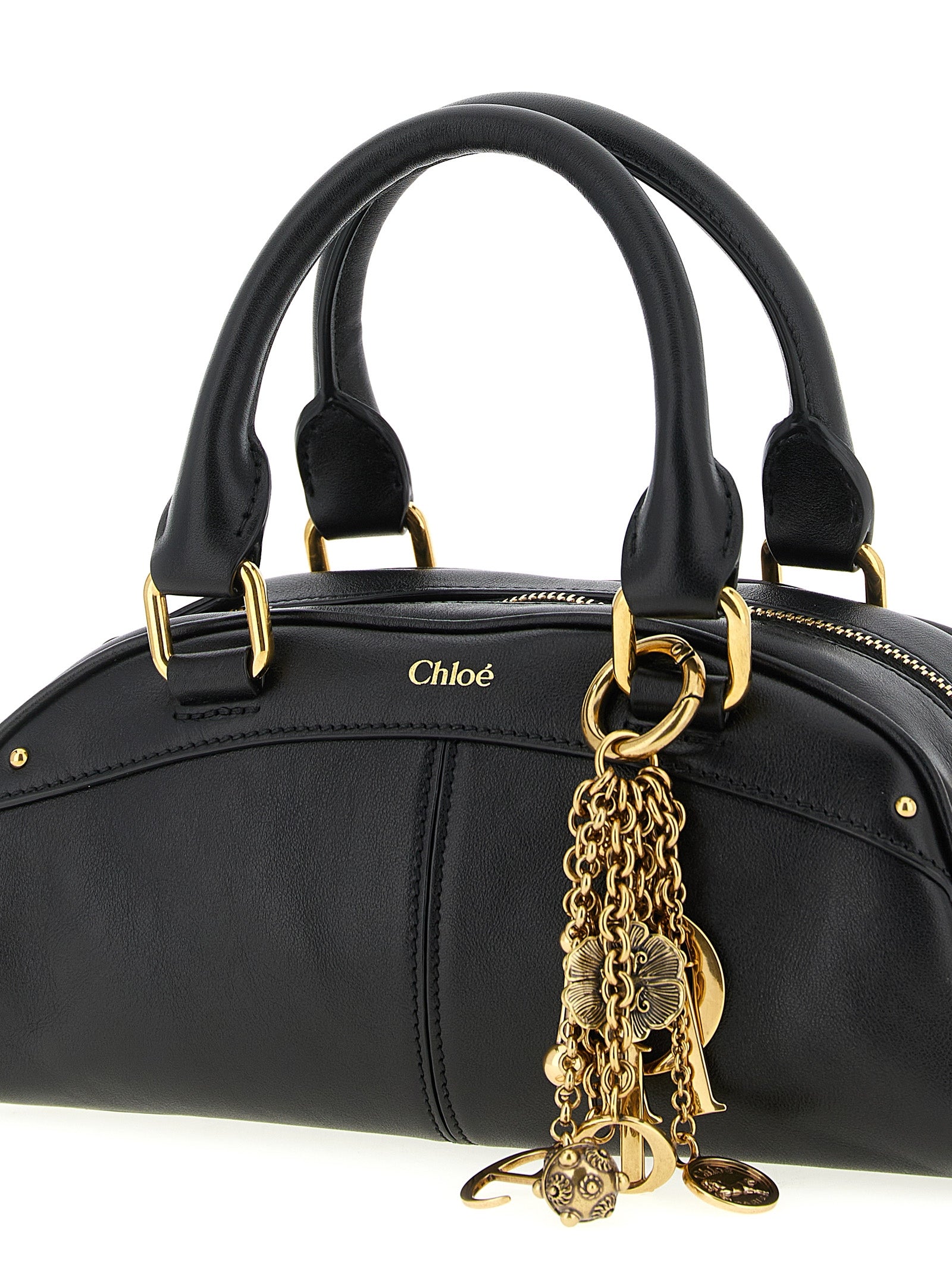 Chloé Bowling Bag Small - Black Smooth Calfskin