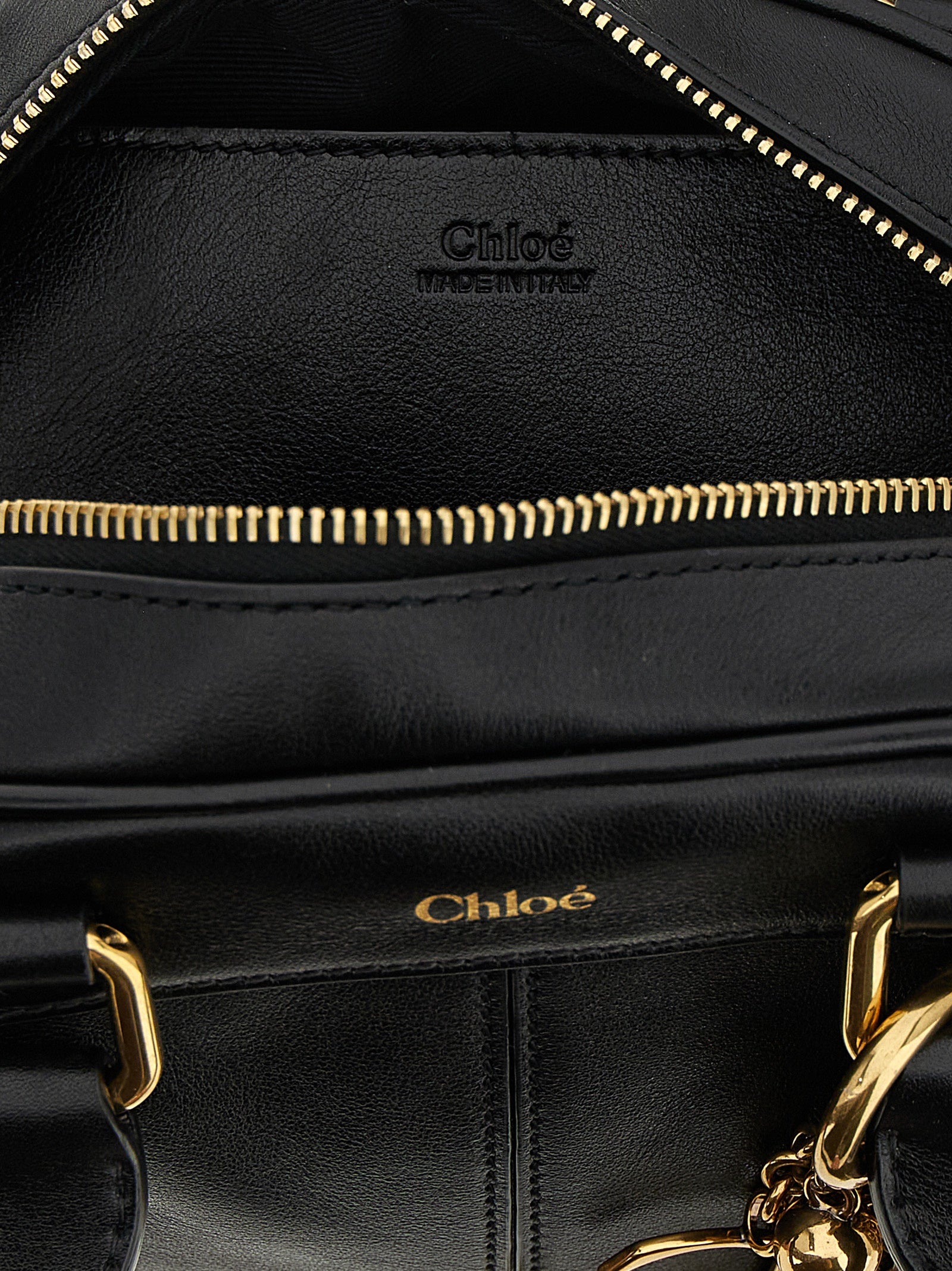 Chloé Bowling Bag Small - Black Smooth Calfskin