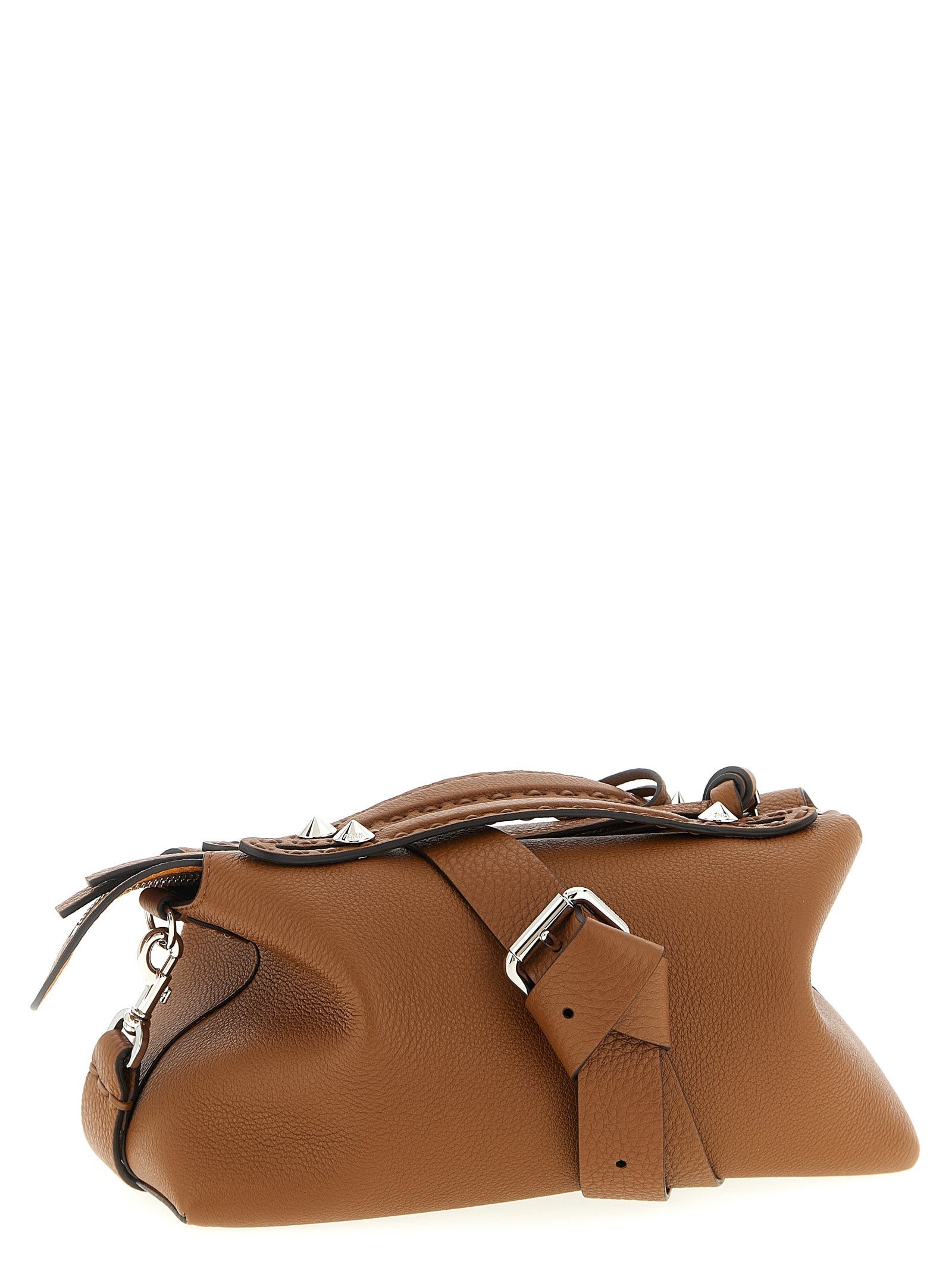Fendi By The Way Selleria Medium - Tan & Dark Orange