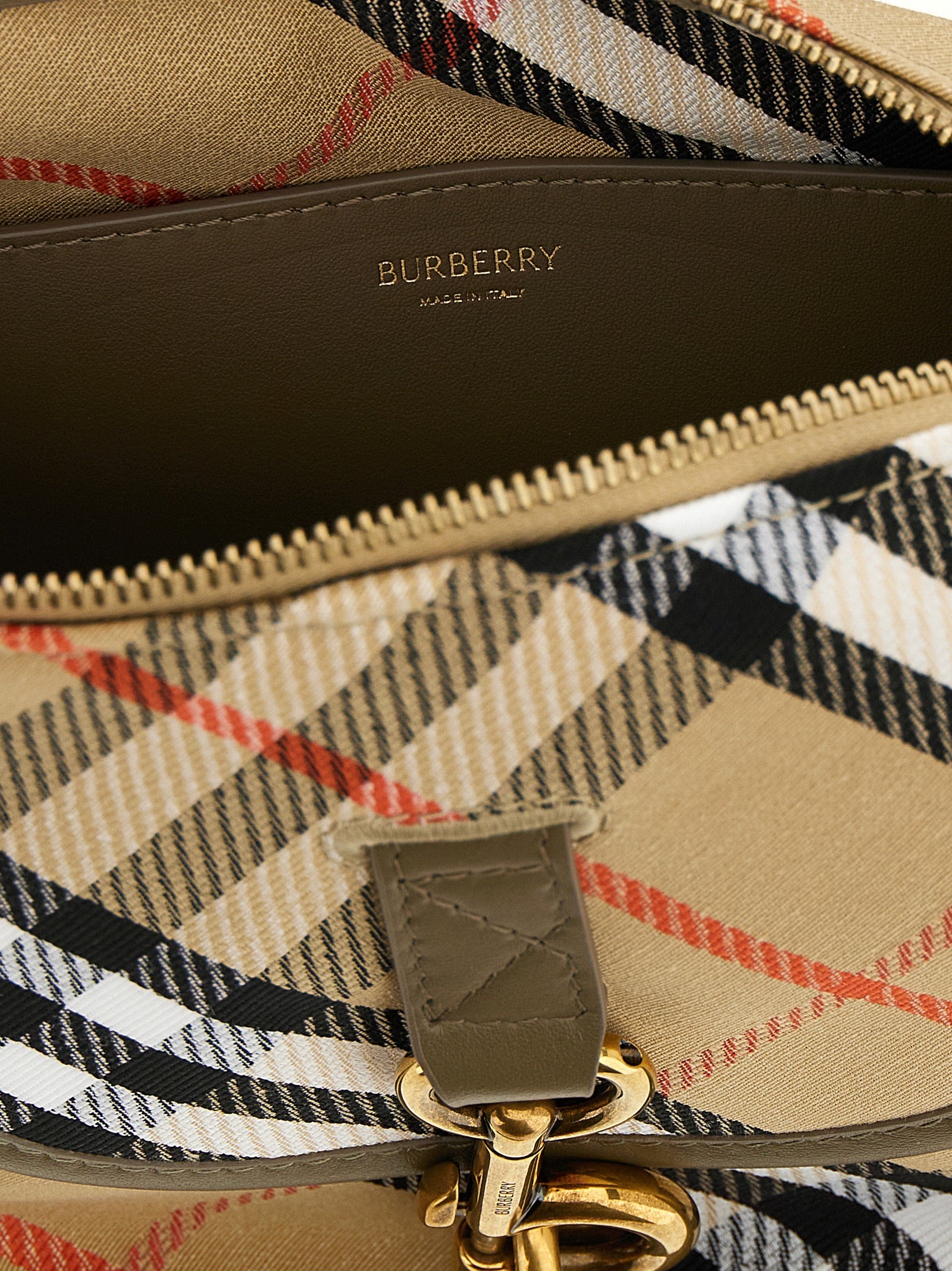 Burberry B Clip Messenger Bag Mini - Sand