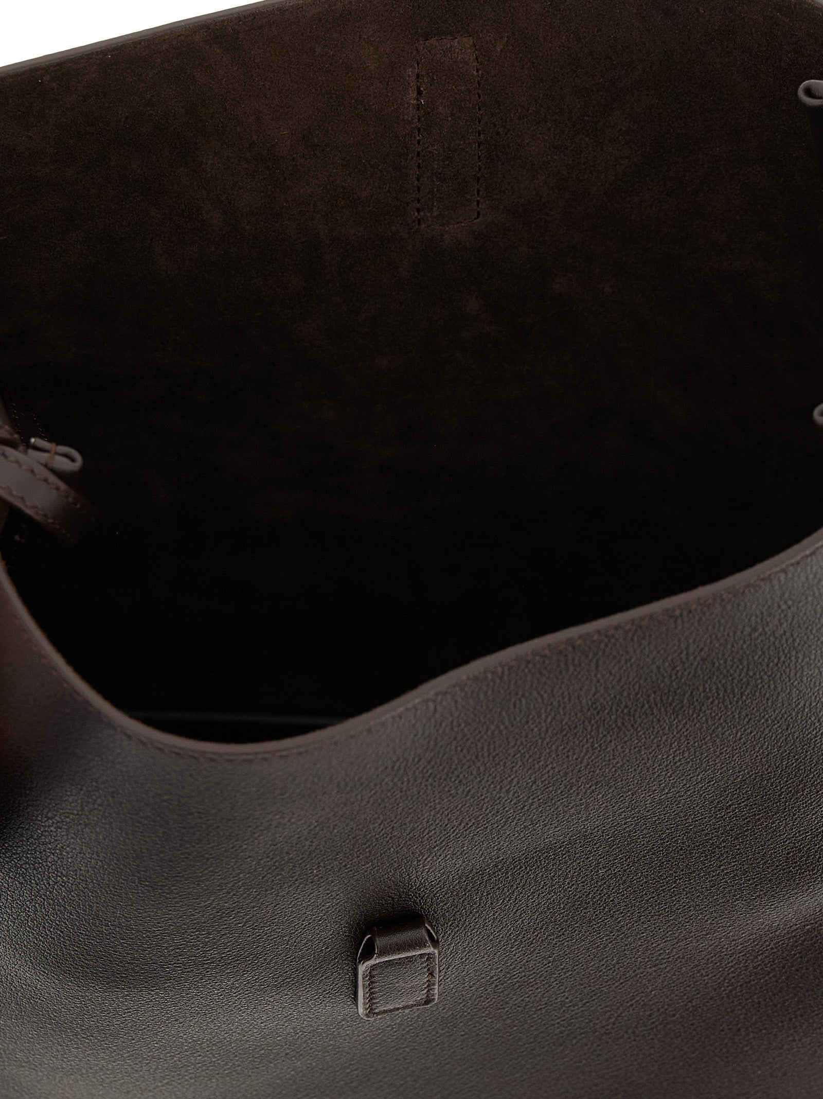 Saint Laurent Le 5 À 7 Supple Small Hobo Bag - Arabica Grained Leather