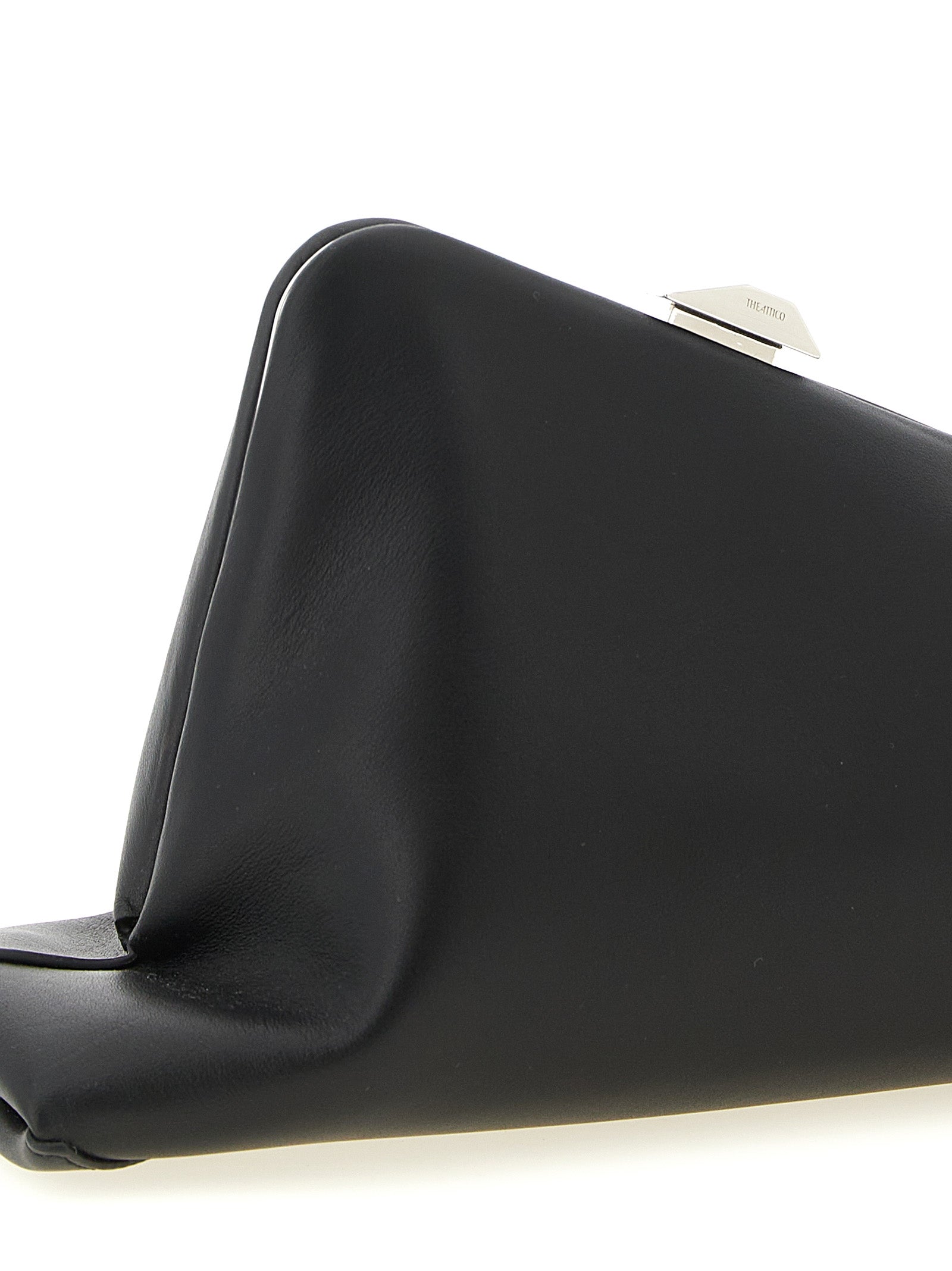 The Attico Day Off Small Clutch Bag - Black