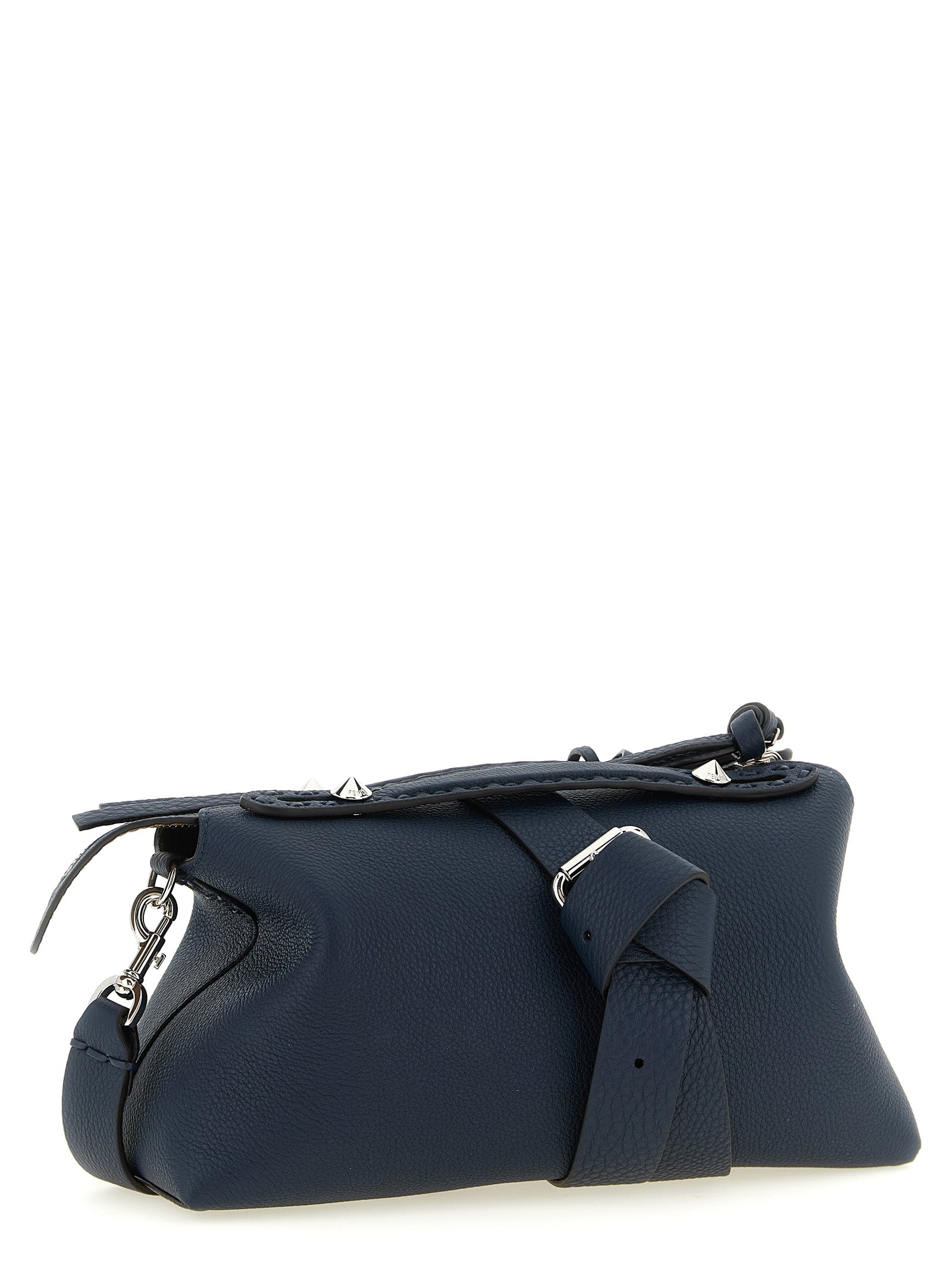 Fendi By The Way Selleria Medium - Dark Blue & Beige