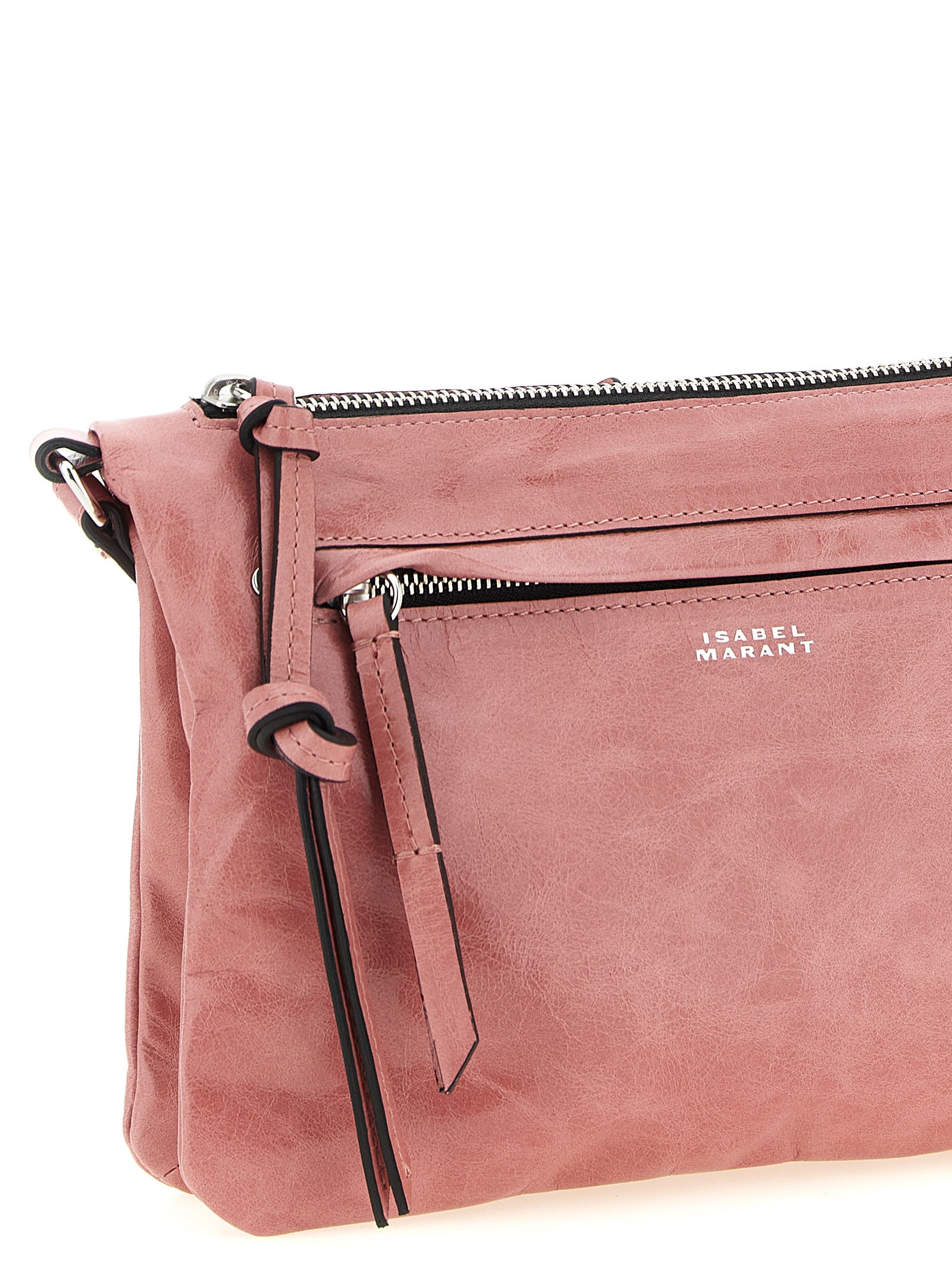 Isabel Marant Winna Duo Shoulder Bag - Salmon Pink