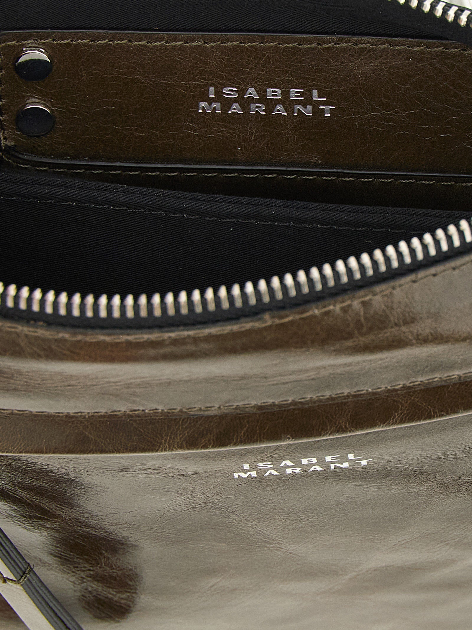 Isabel Marant Winna Duo Shoulder Bag - Moss Green