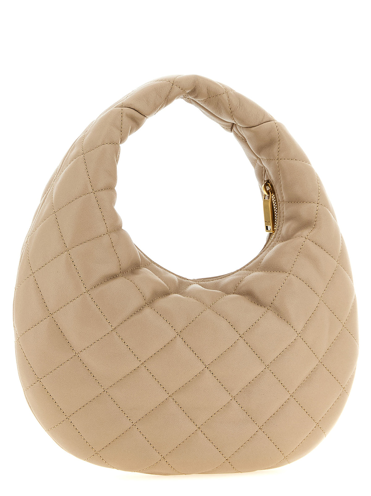 Saint Laurent Icarino in Quilted Nappa - Dark Beige