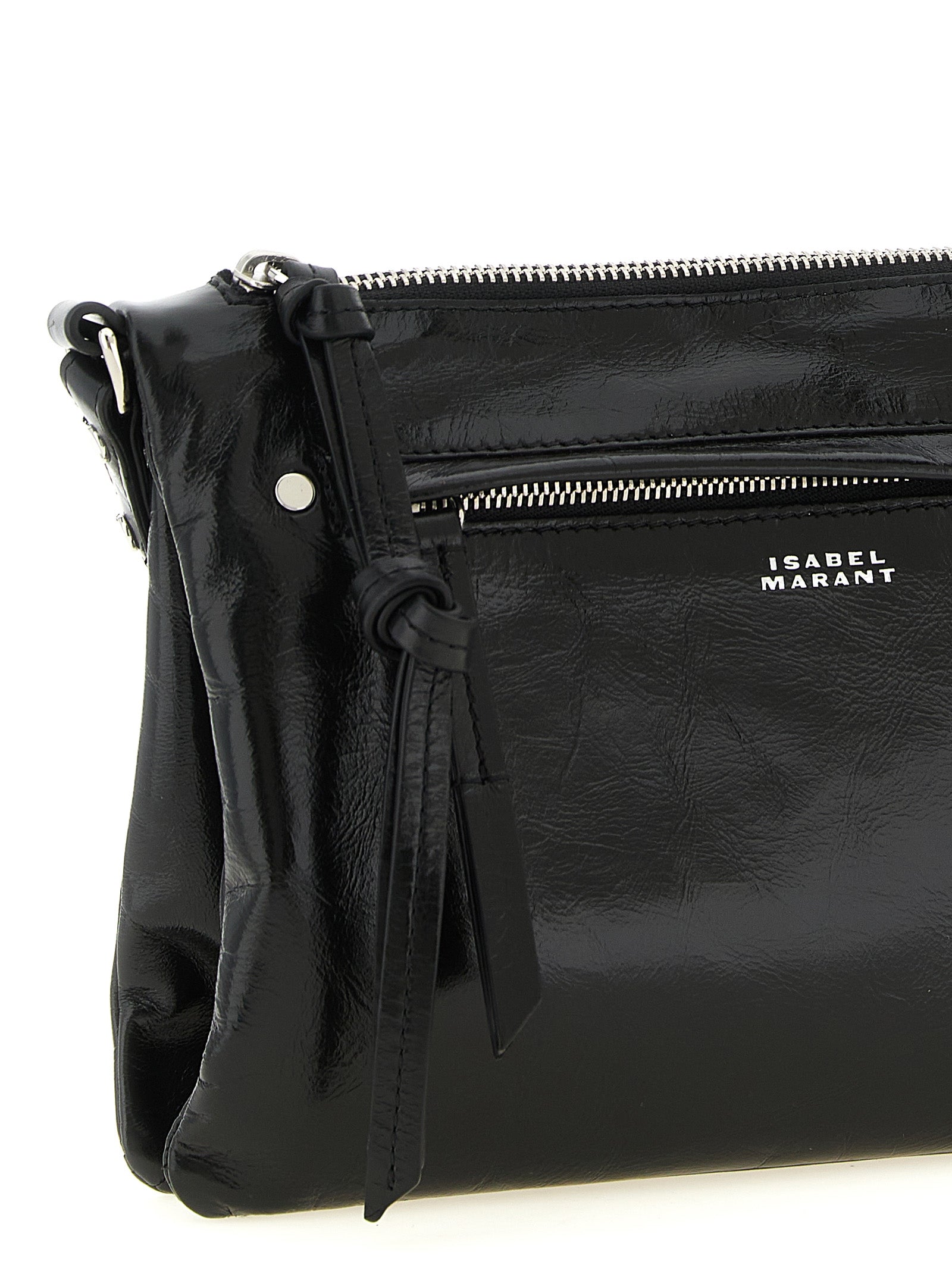 Isabel Marant Winna Duo Shoulder Bag - Black