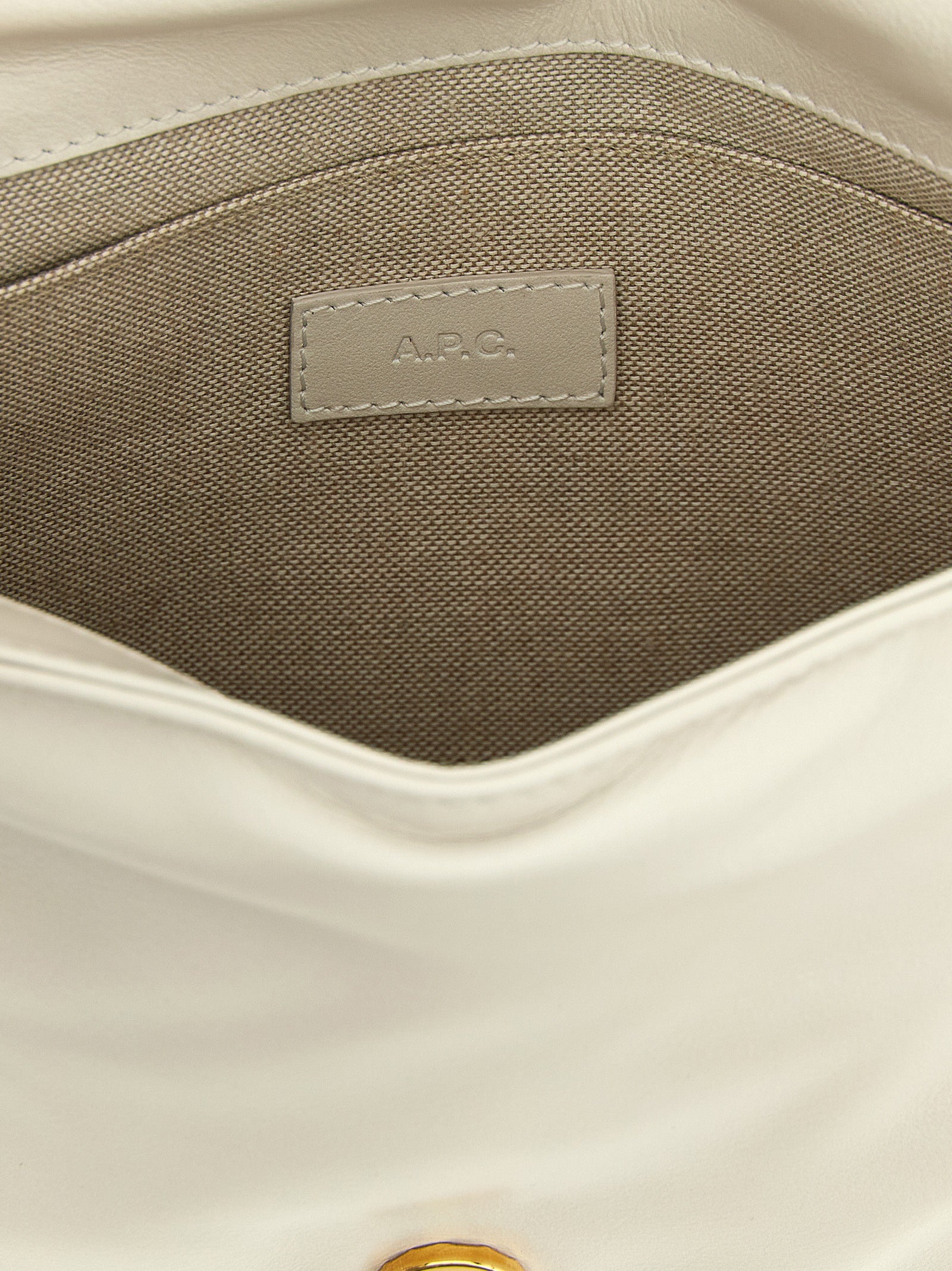 A.P.C. Grace Soft Bag - Snow White