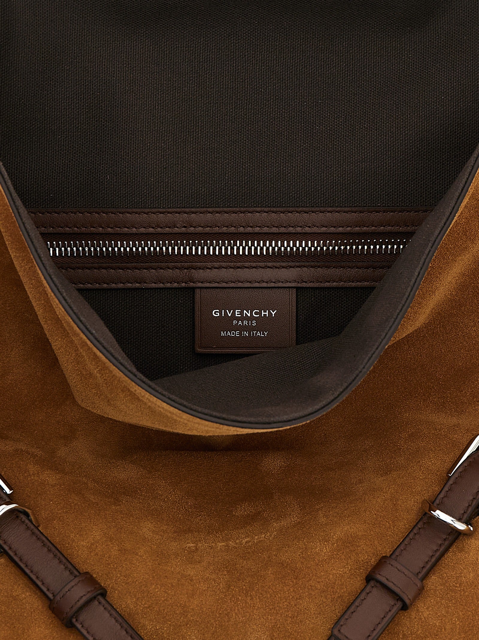 Givenchy Medium Voyou Bag - Brown Suede and Leather
