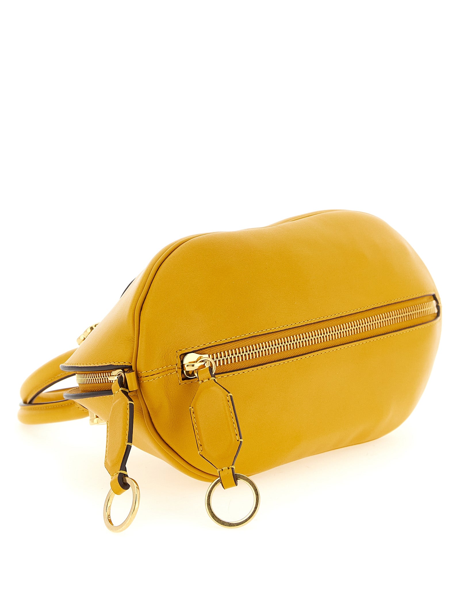 Balenciaga Bolero Bowling Bag Mini - Curry Yellow